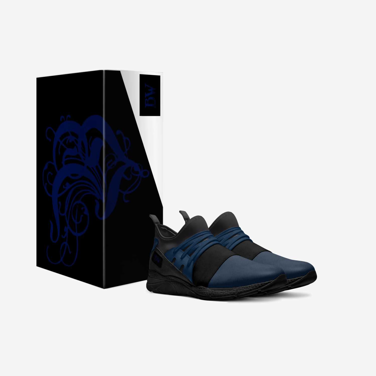 Midnight-Oceania custom made in Italy shoes by Garrett Berlier | Box view