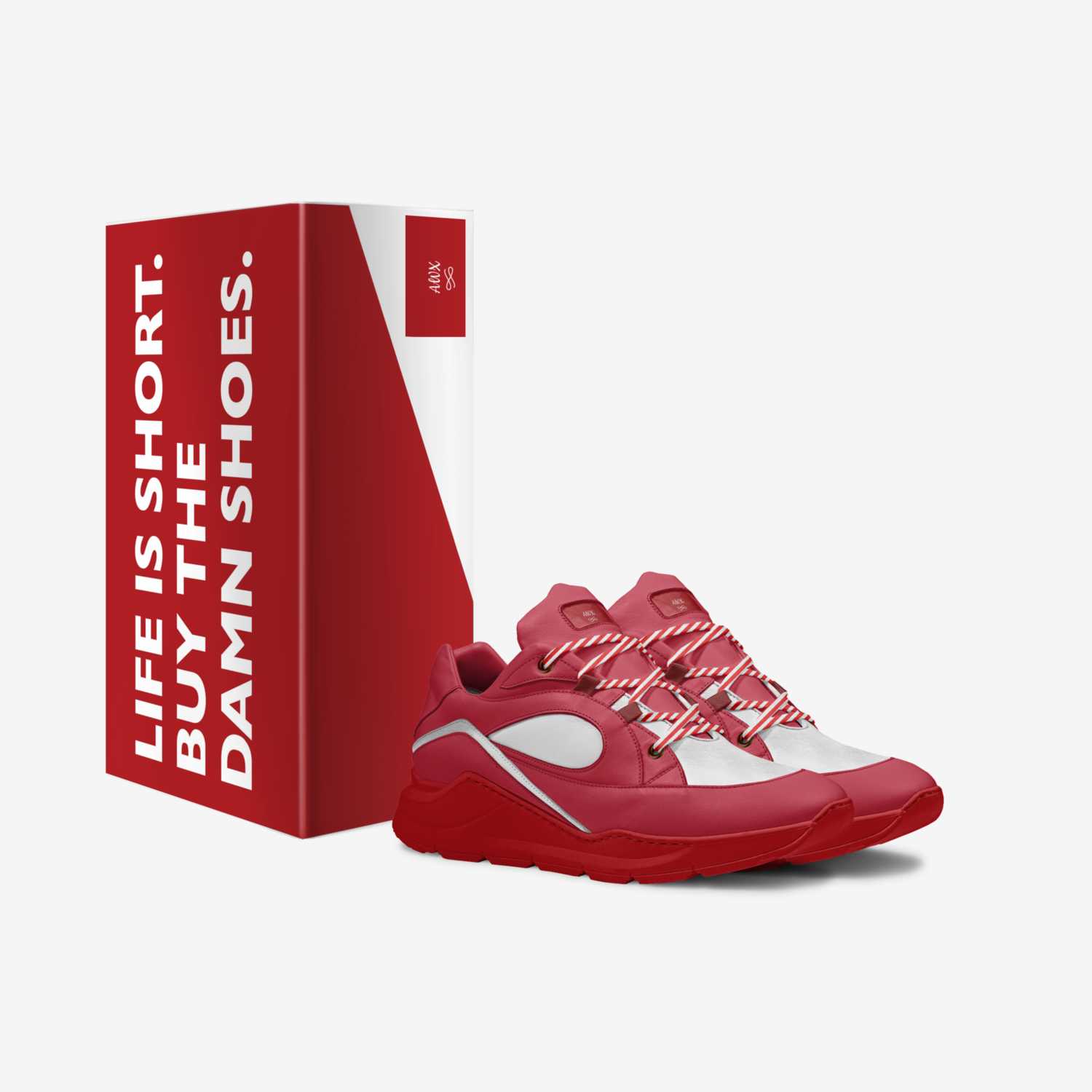 AWX custom made in Italy shoes by Ebony Williams | Box view