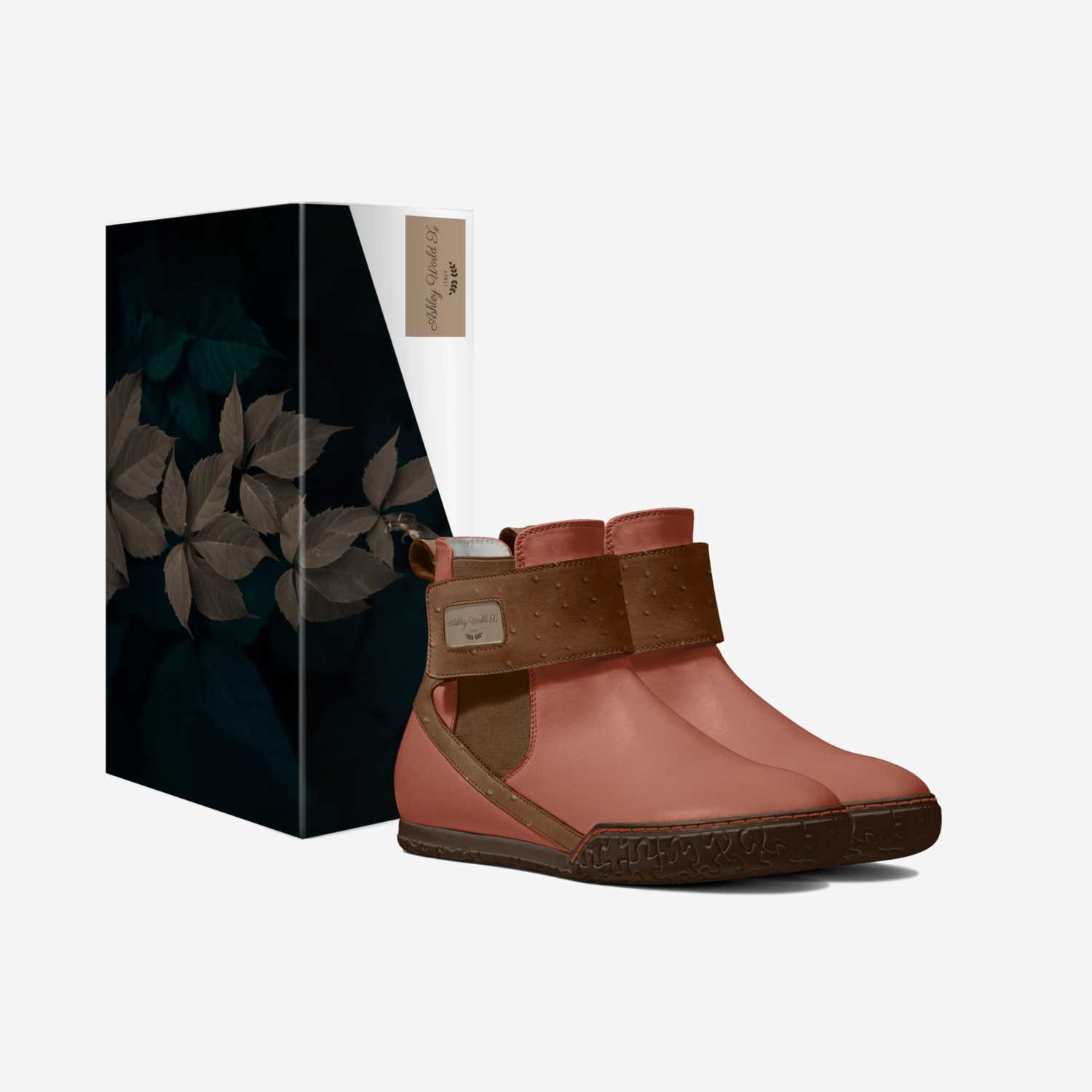 Ashley World X custom made in Italy shoes by Ebony Williams | Box view