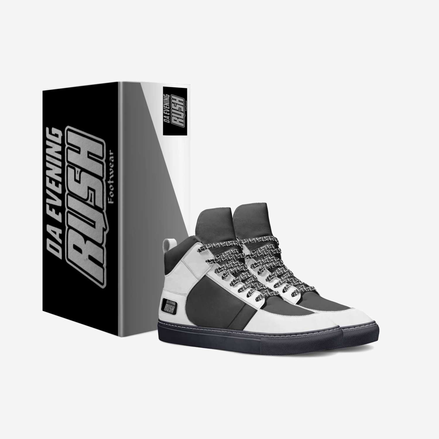 Da Evening Rush  custom made in Italy shoes by Shone " Don" Brown | Box view