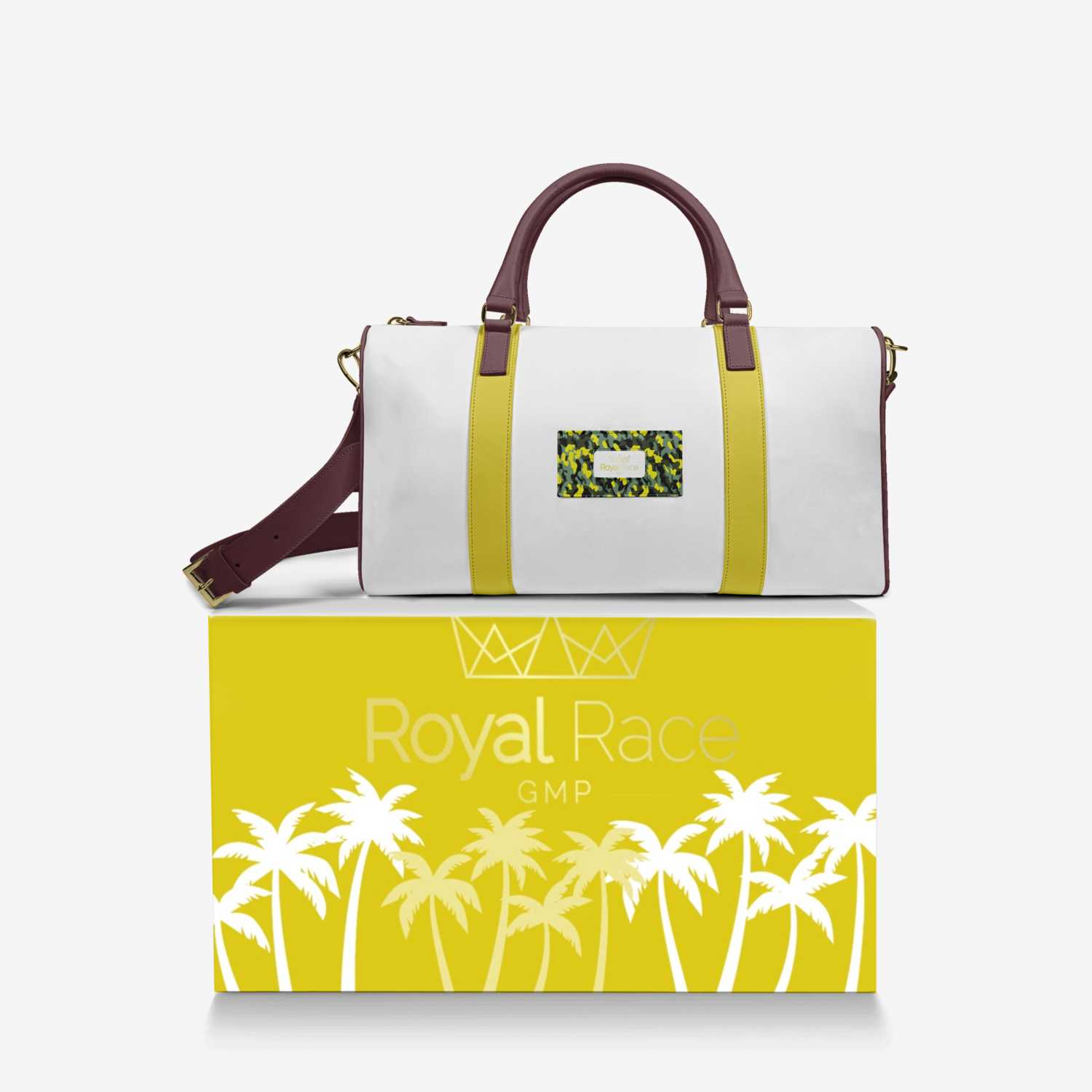Royal Race GMP custom made in Italy design by Princess Yvonne Guébli | Over box view
