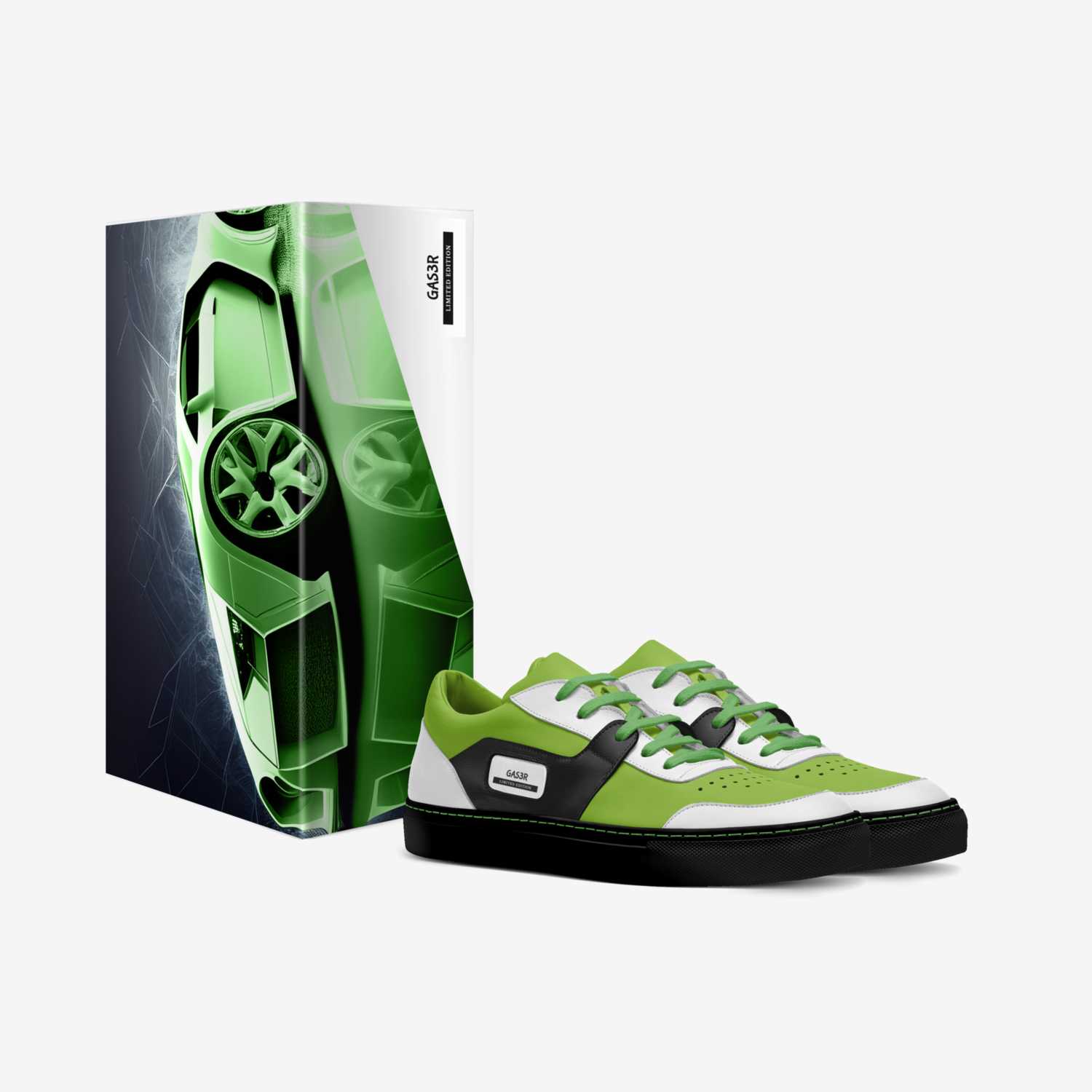 GAS3R custom made in Italy shoes by Shawn Brown | Box view