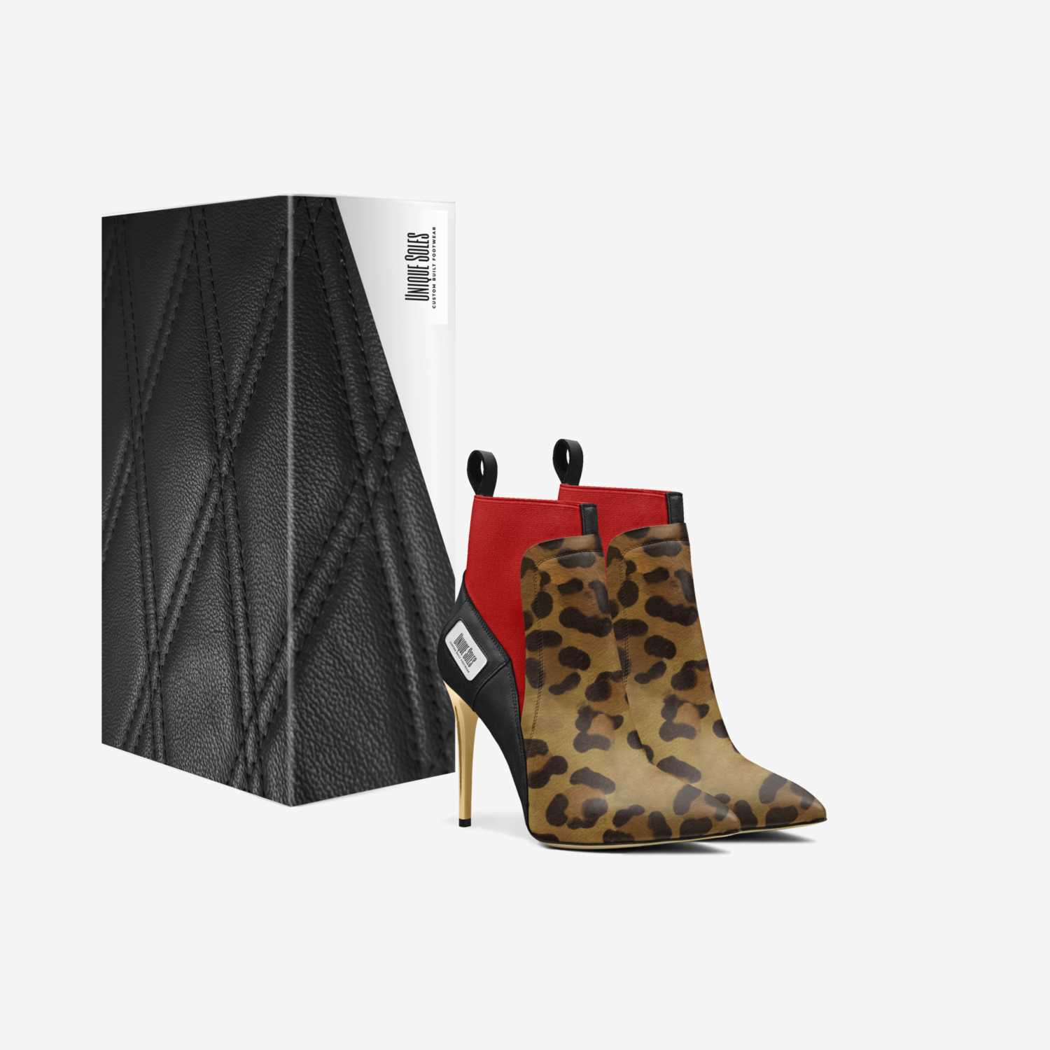 Unique Soles custom made in Italy shoes by Jalisha Suggs | Box view