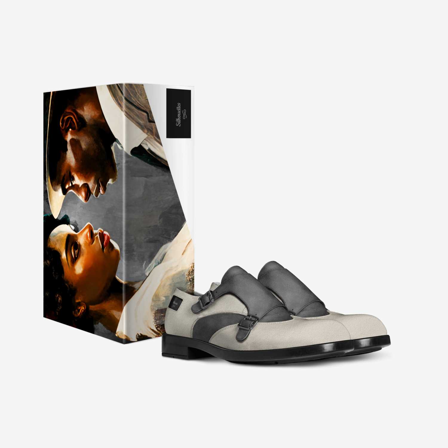 Silhouettes  custom made in Italy shoes by Jermale Jones | Box view