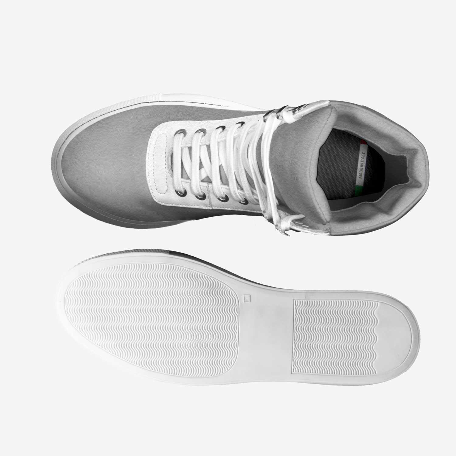 Designer  custom made in Italy shoes by Jerry Muhammad | Top view