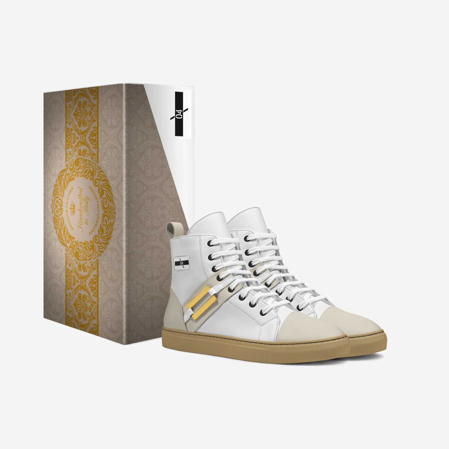O4 custom made in Italy shoes by O 4 | Box view