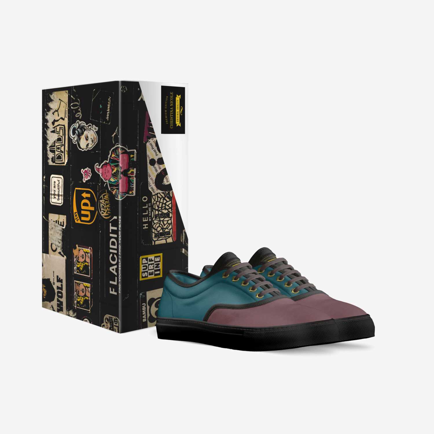CHRISTINA NICOLE custom made in Italy shoes by Christine Williams | Box view