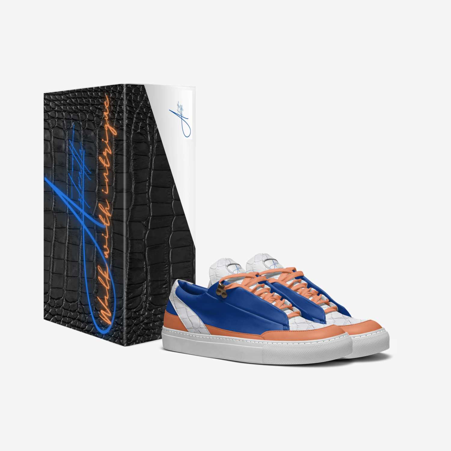 Astratta custom made in Italy shoes by Tiffany Guido | Box view