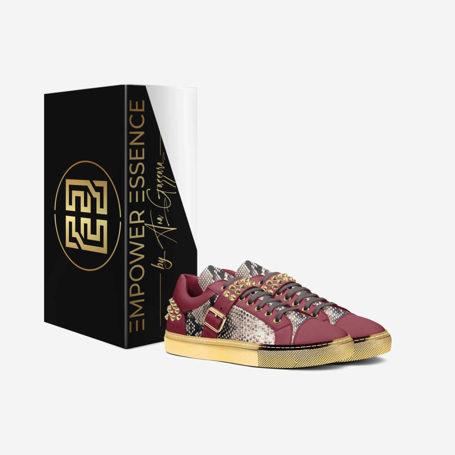 Empower Essence custom made in Italy shoes by Ana Gazzara | Box view