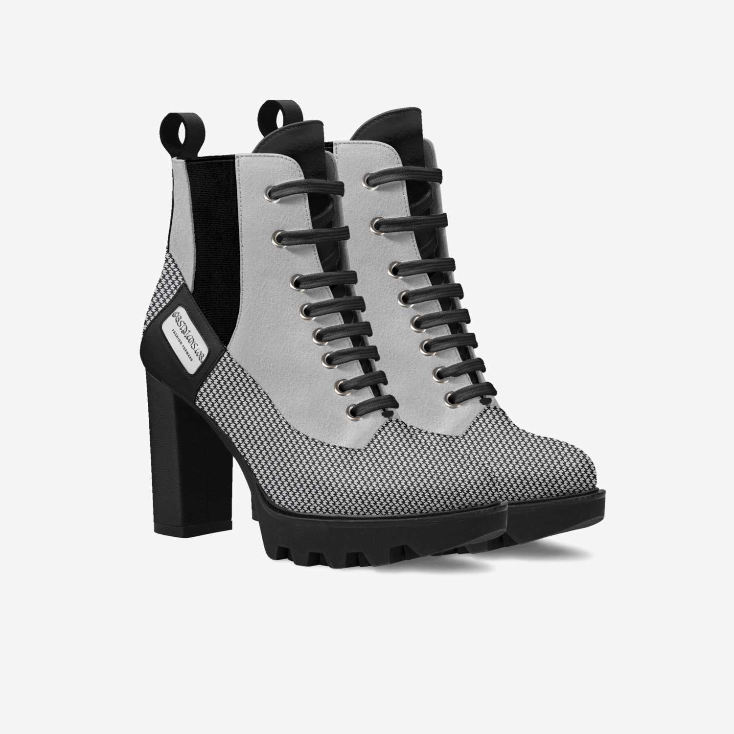 OBSIDIANS.15S custom made in Italy shoes by Monroe King | Double view