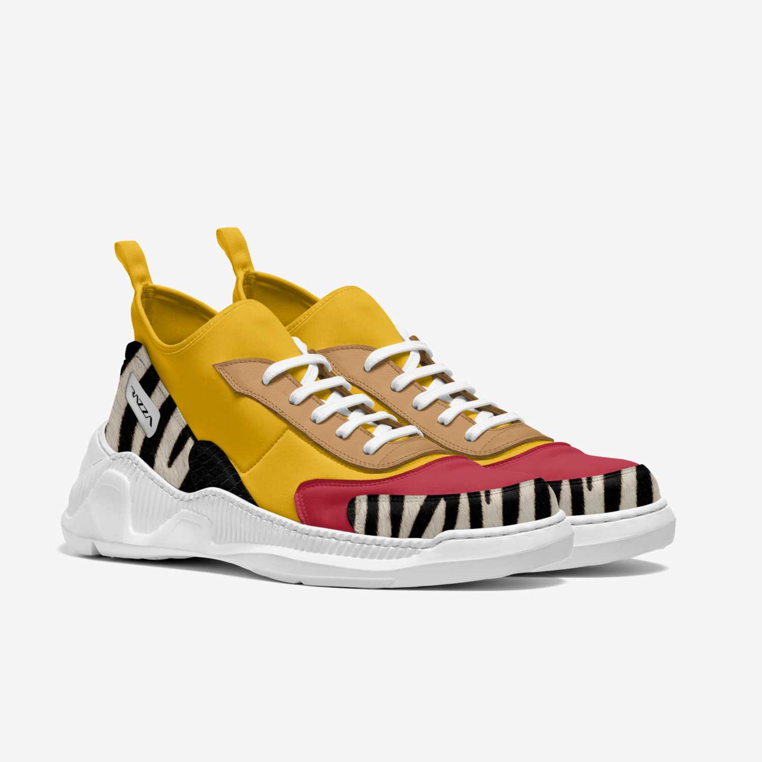 Razza Re The Lion custom made in Italy shoes by Rich King | Double view