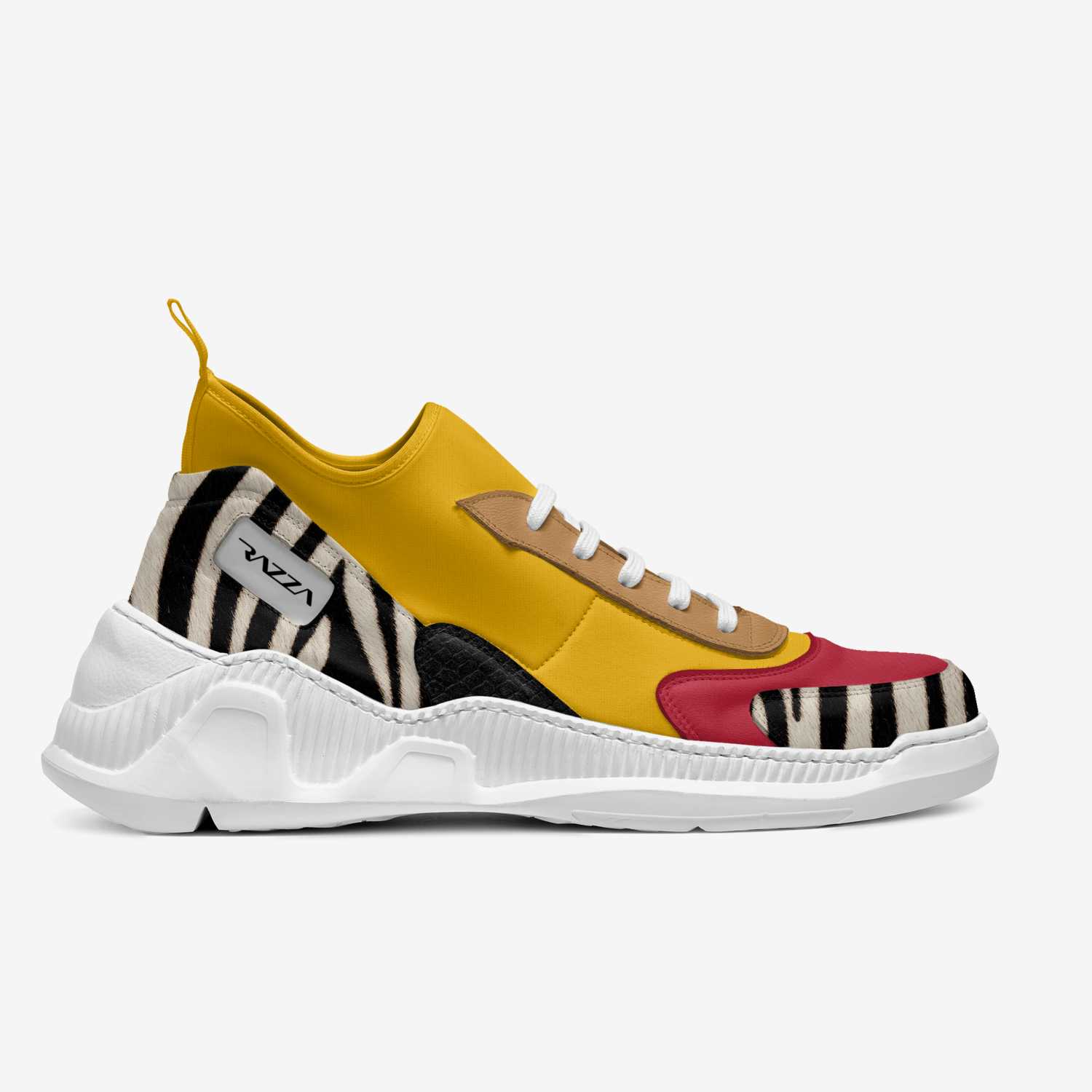 Razza Re The Lion custom made in Italy shoes by Rich King | Side view