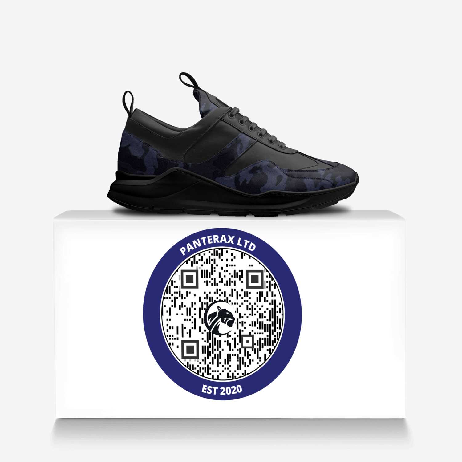 The PRT custom made in Italy shoes by Paul Pantera | Over box view
