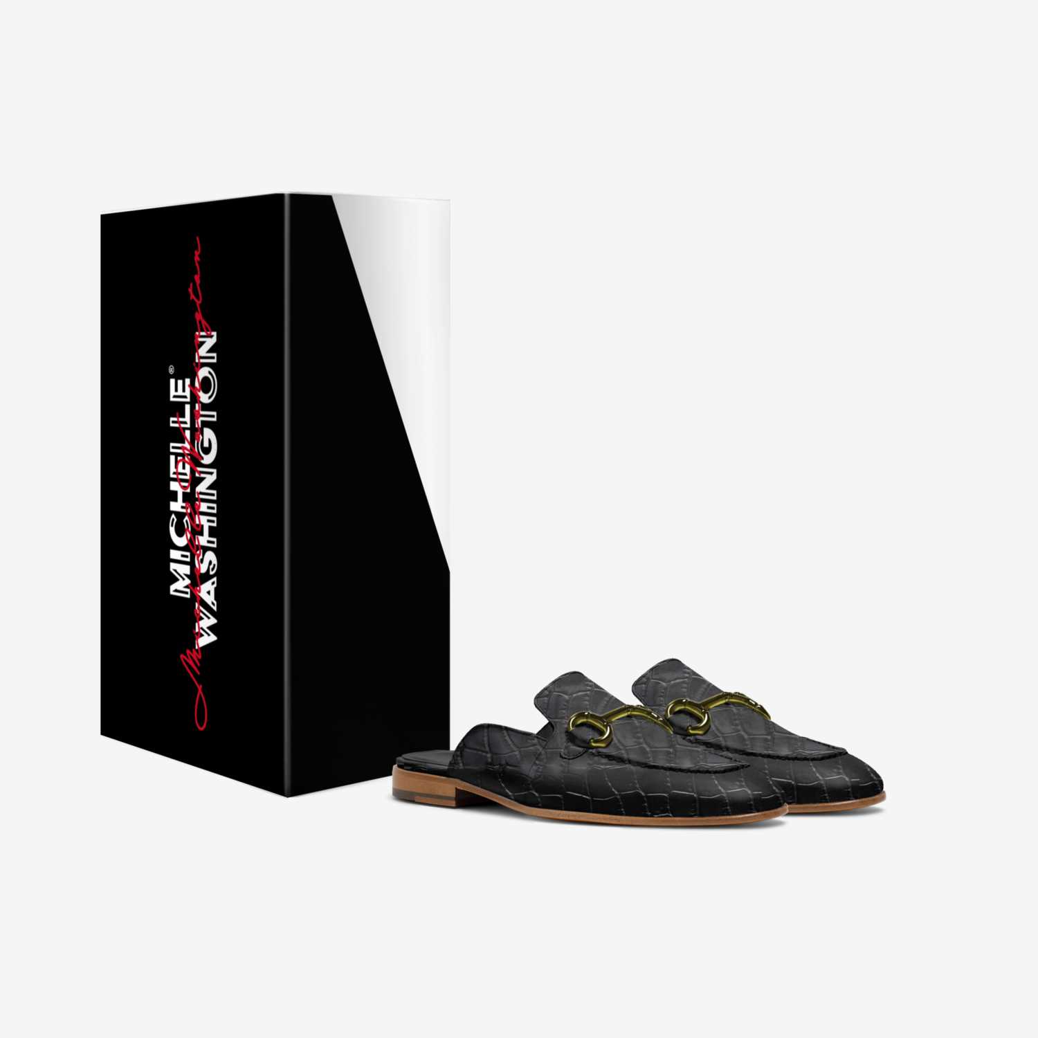 Michelle W. custom made in Italy shoes by Michelle Washington | Box view