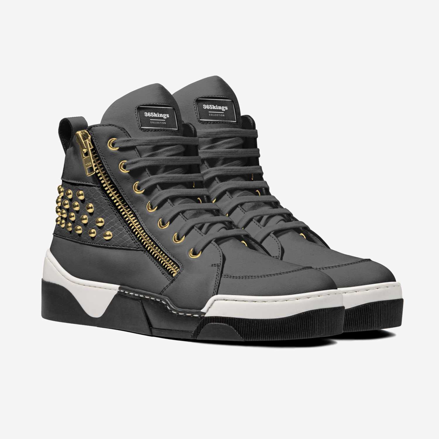 365kings custom made in Italy shoes by Rich King | Double view