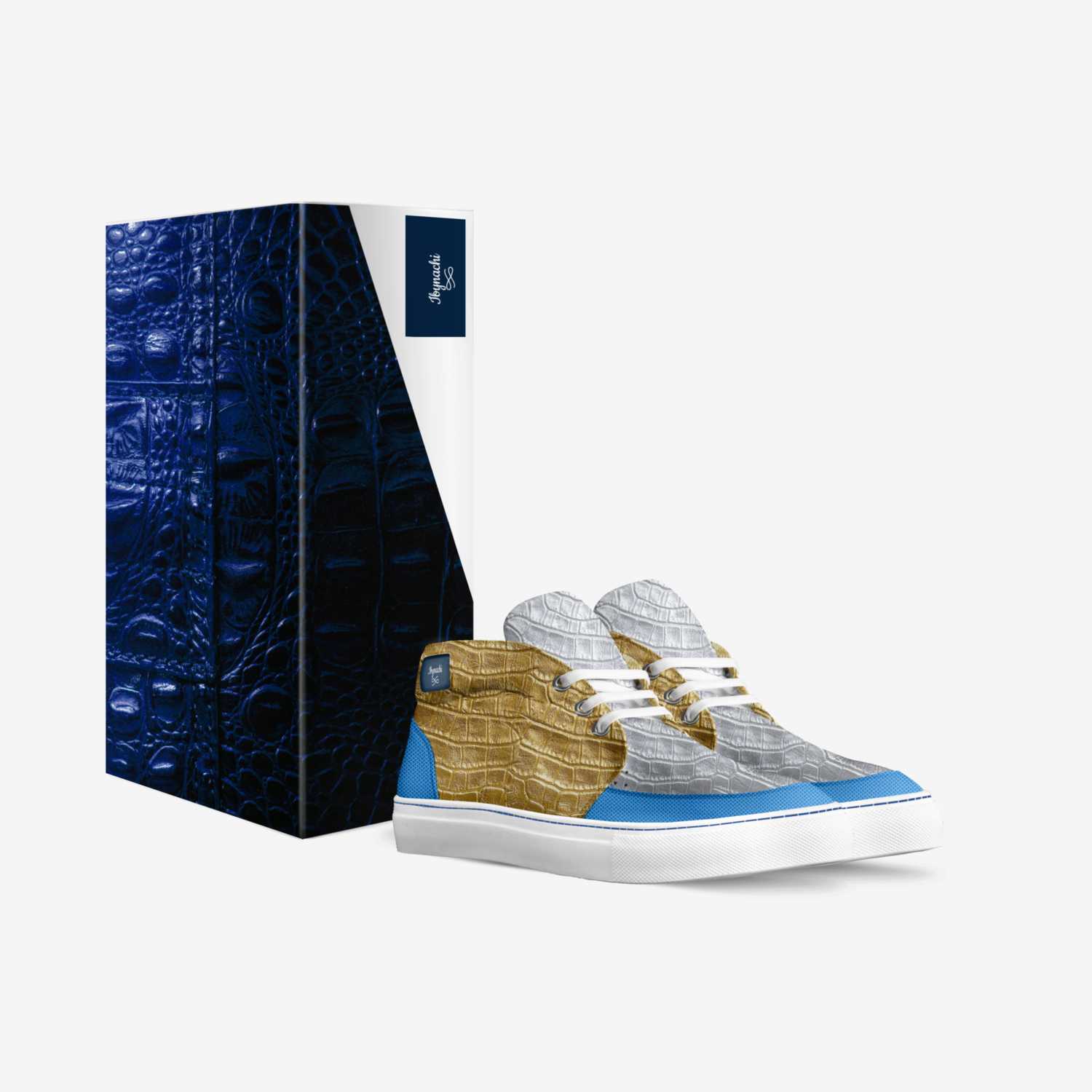 Ibynachi  custom made in Italy shoes by Dauntae Hilll | Box view