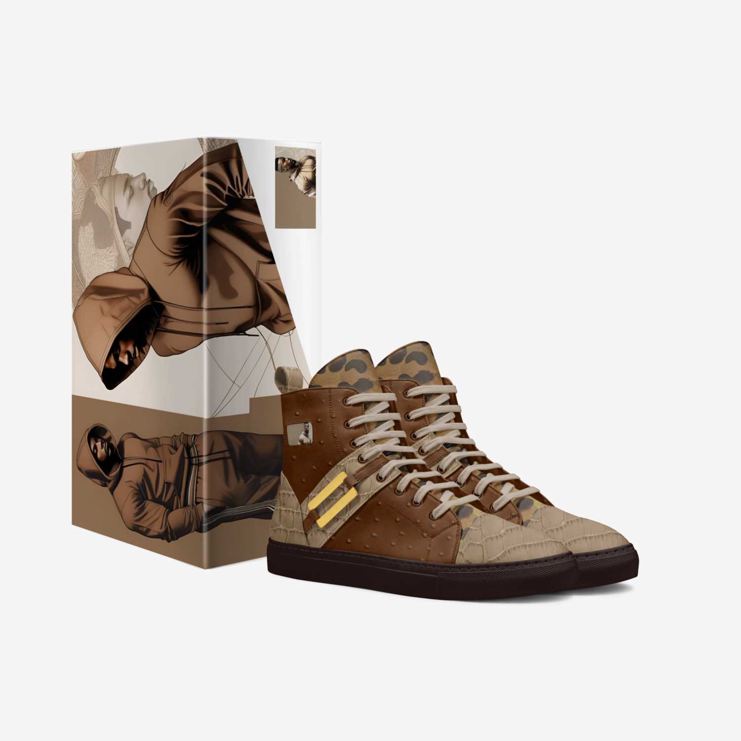 OtherandHer custom made in Italy shoes by Desiree Sims | Box view