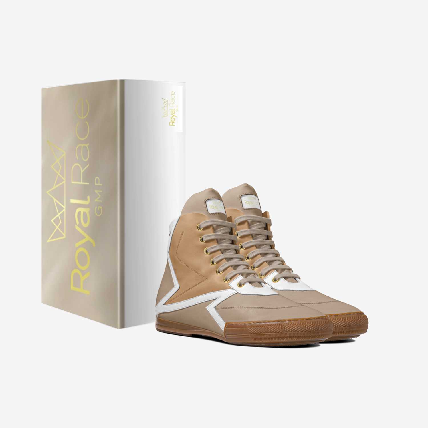 Royal Race GMP custom made in Italy shoes by Princess Yvonne Guébli | Box view