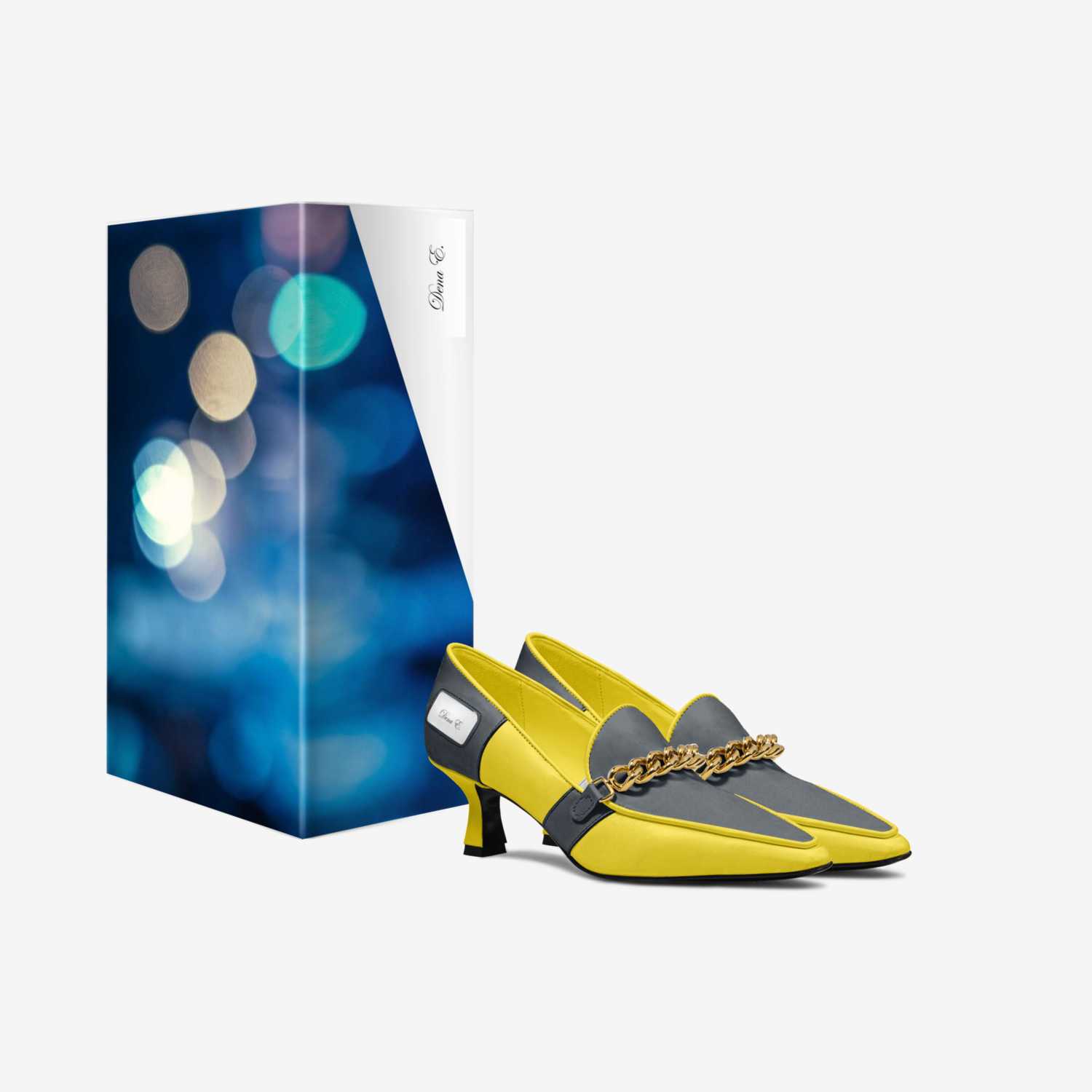 Dena E. custom made in Italy shoes by Dena Edwards | Box view
