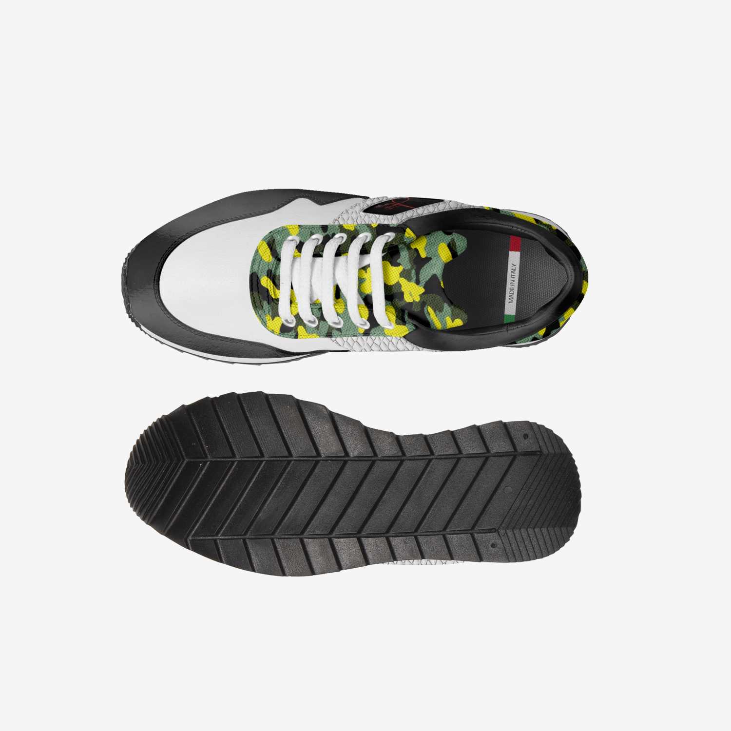 Astratta 20.08 custom made in Italy shoes by Tiffany Guido | Top view
