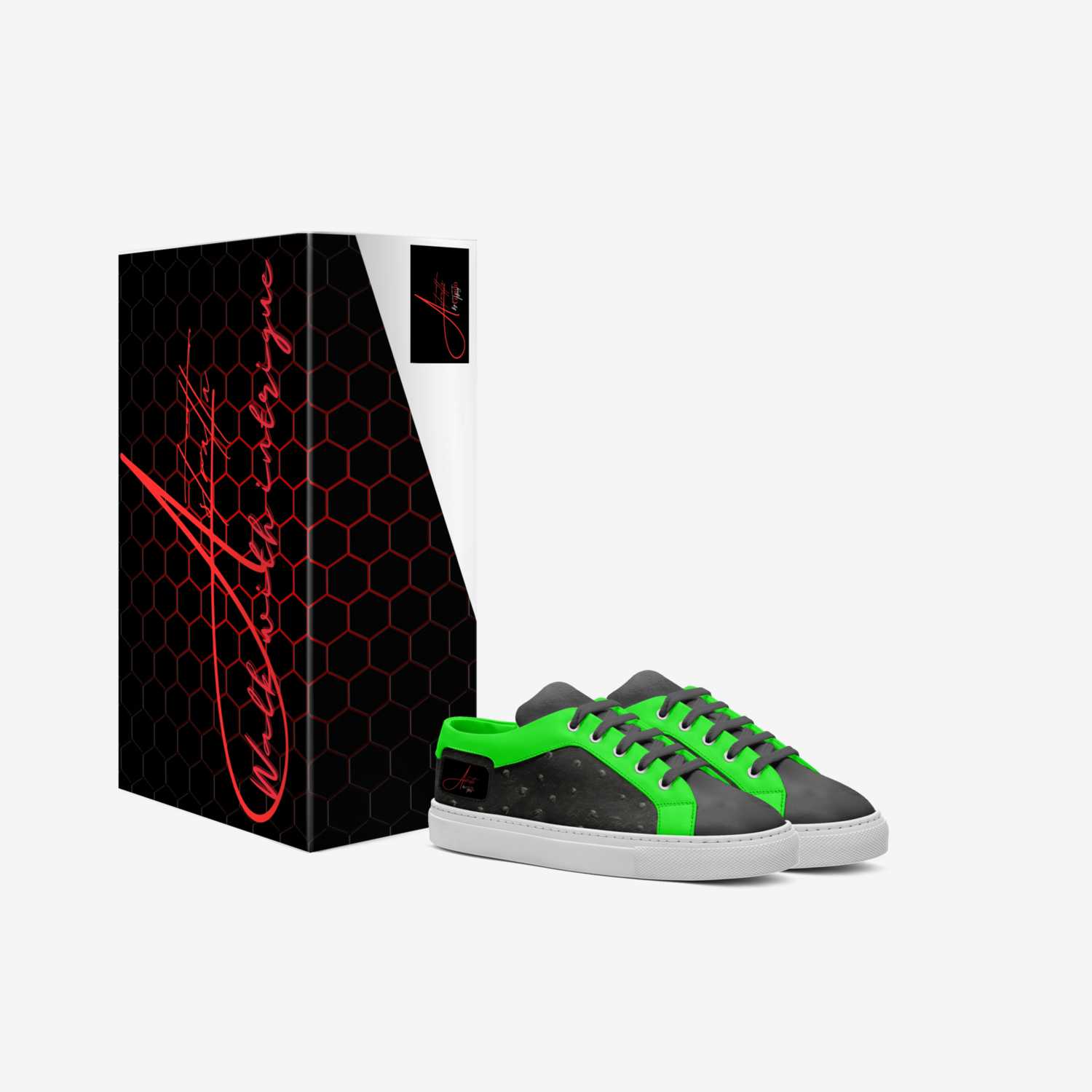 Astratta 20.14 custom made in Italy shoes by Tiffany Guido | Box view