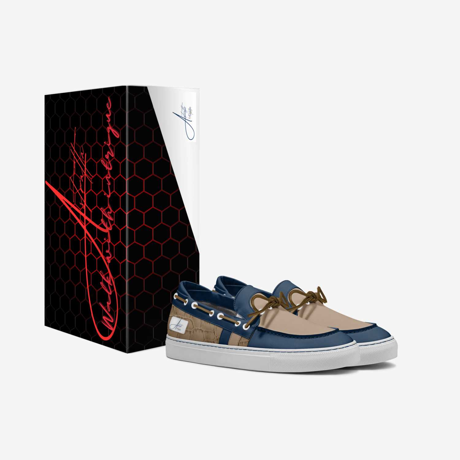 Arturo custom made in Italy shoes by Tiffany Guido | Box view