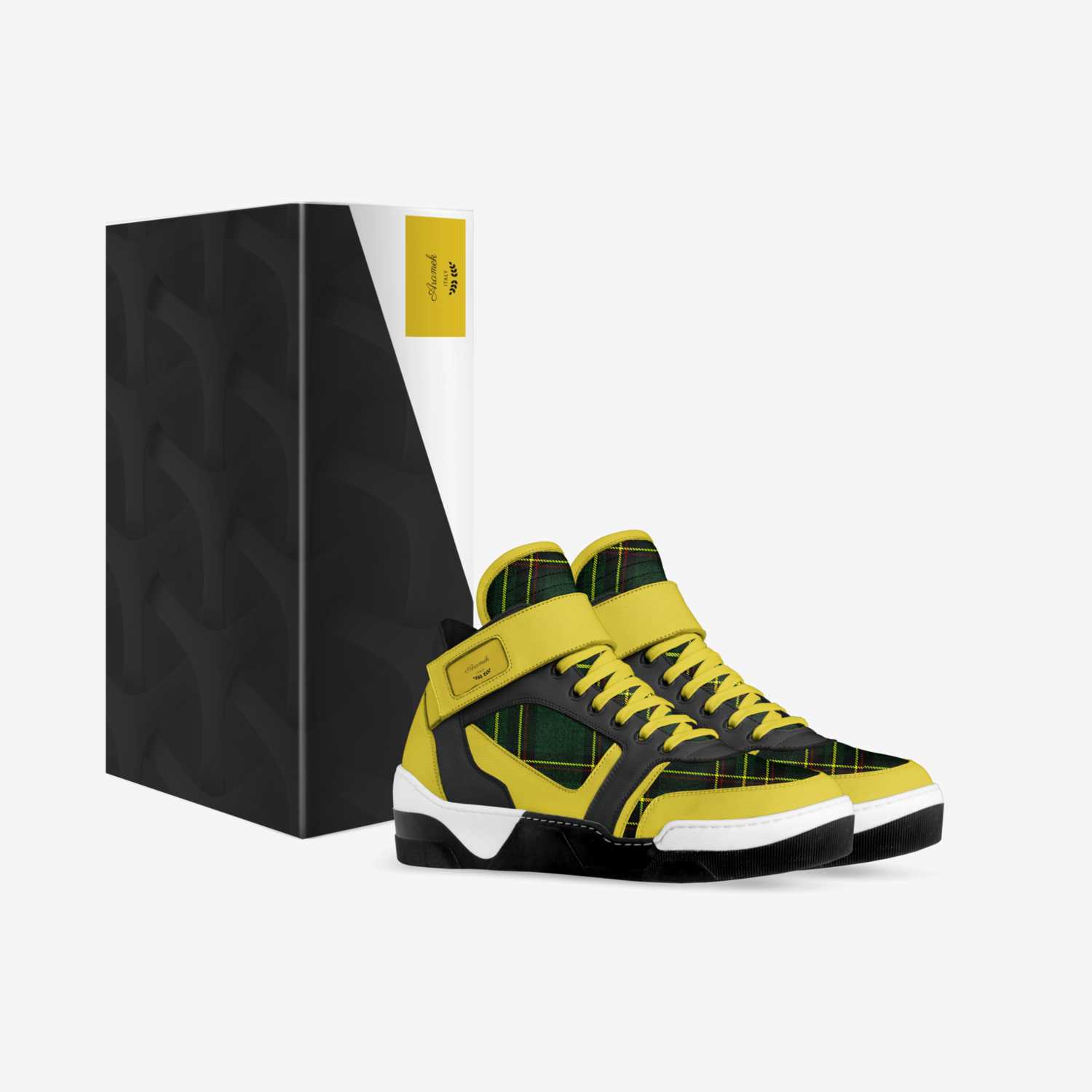 Aramek custom made in Italy shoes by Rebecca Black | Box view