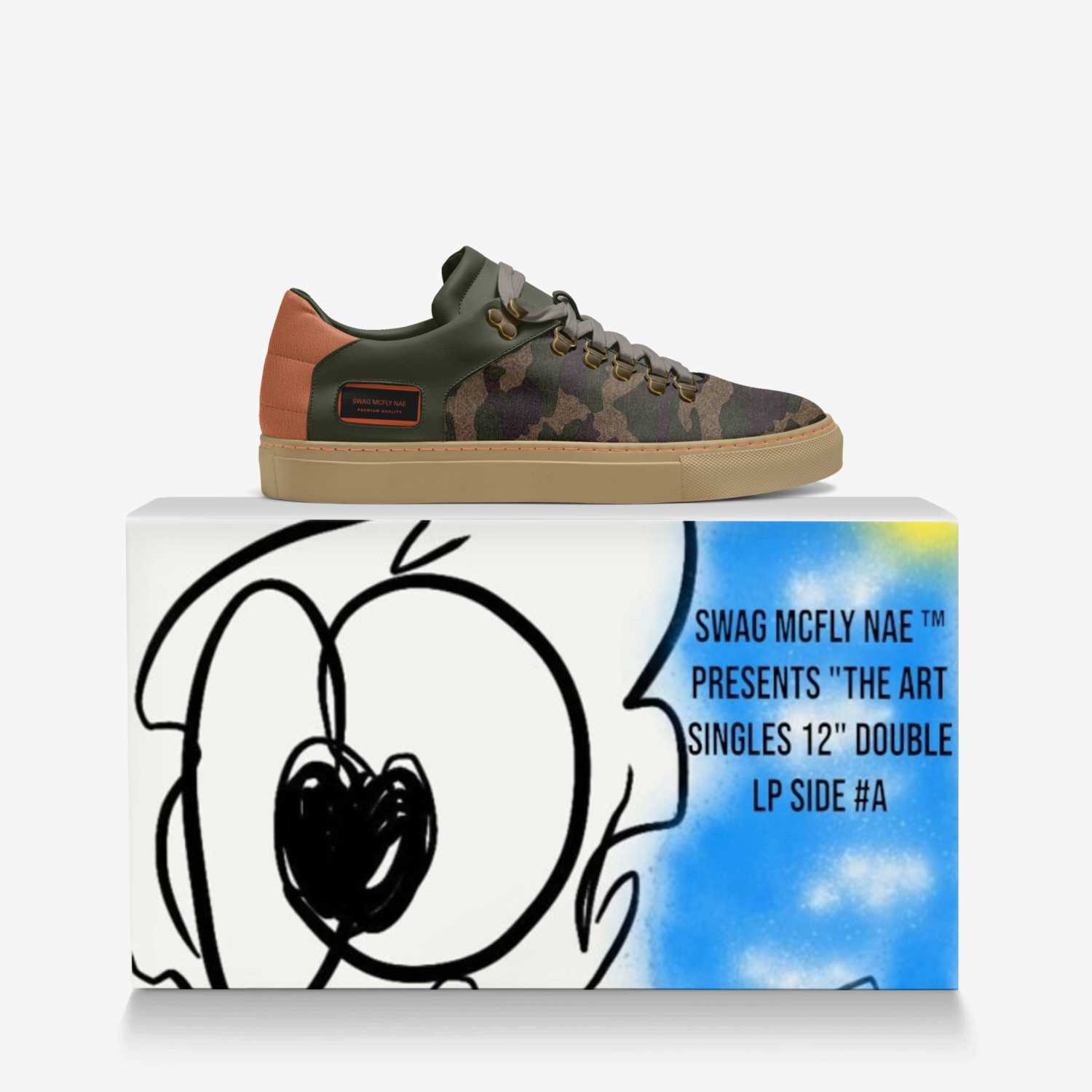 Swag McFly NAE  custom made in Italy shoes by Rechard R Newman | Over box view