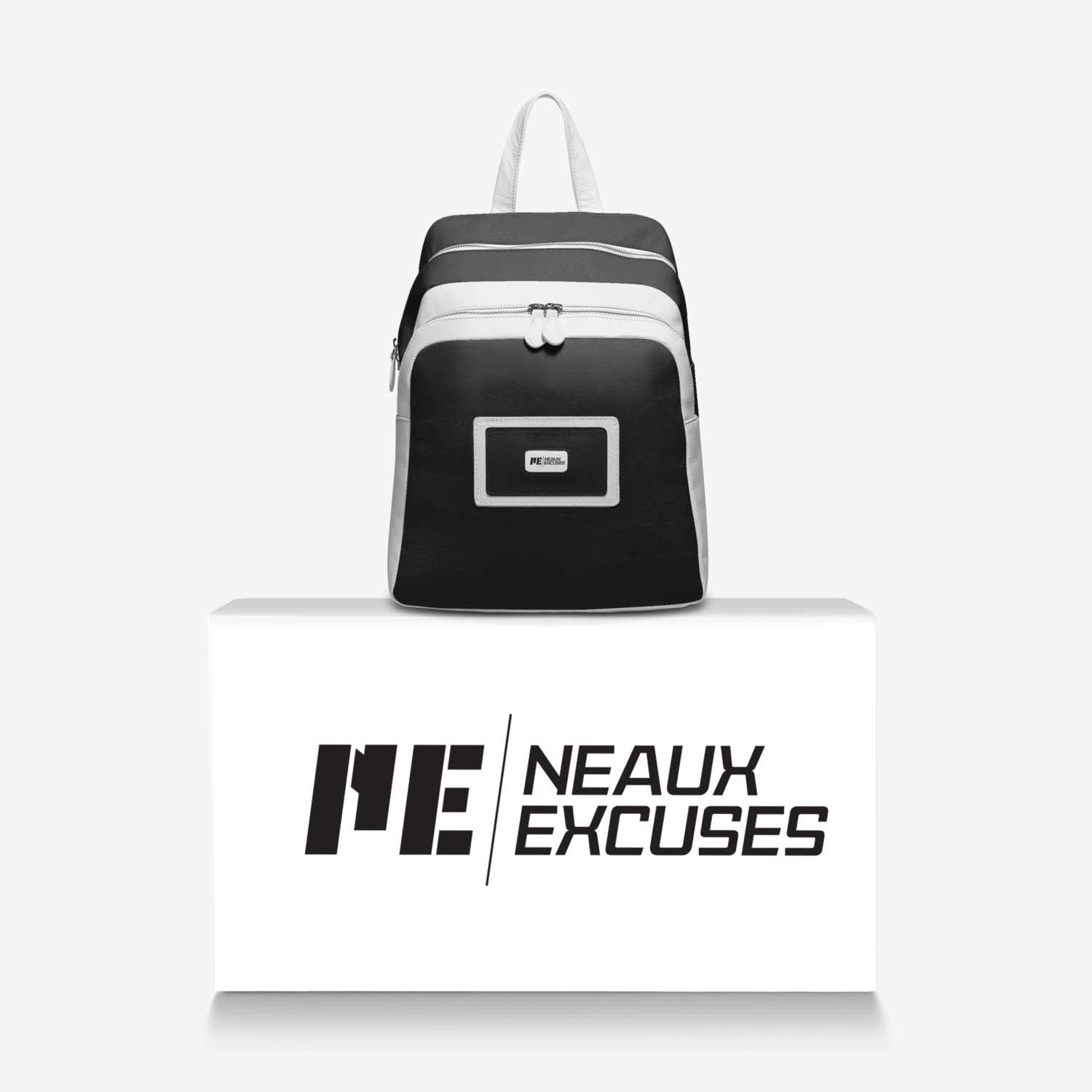 NE Trainer 1 Bag custom made in Italy design by Coty Rizan | Over box view