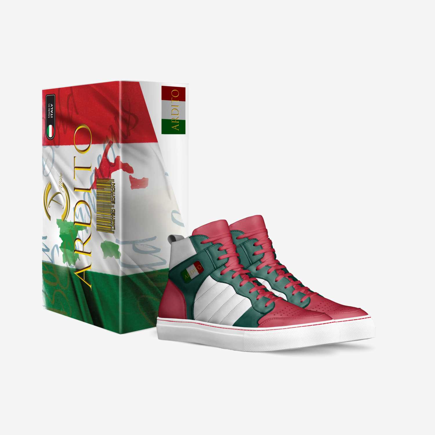 Dalfiero custom made in Italy shoes by Danny Alfiero | Box view
