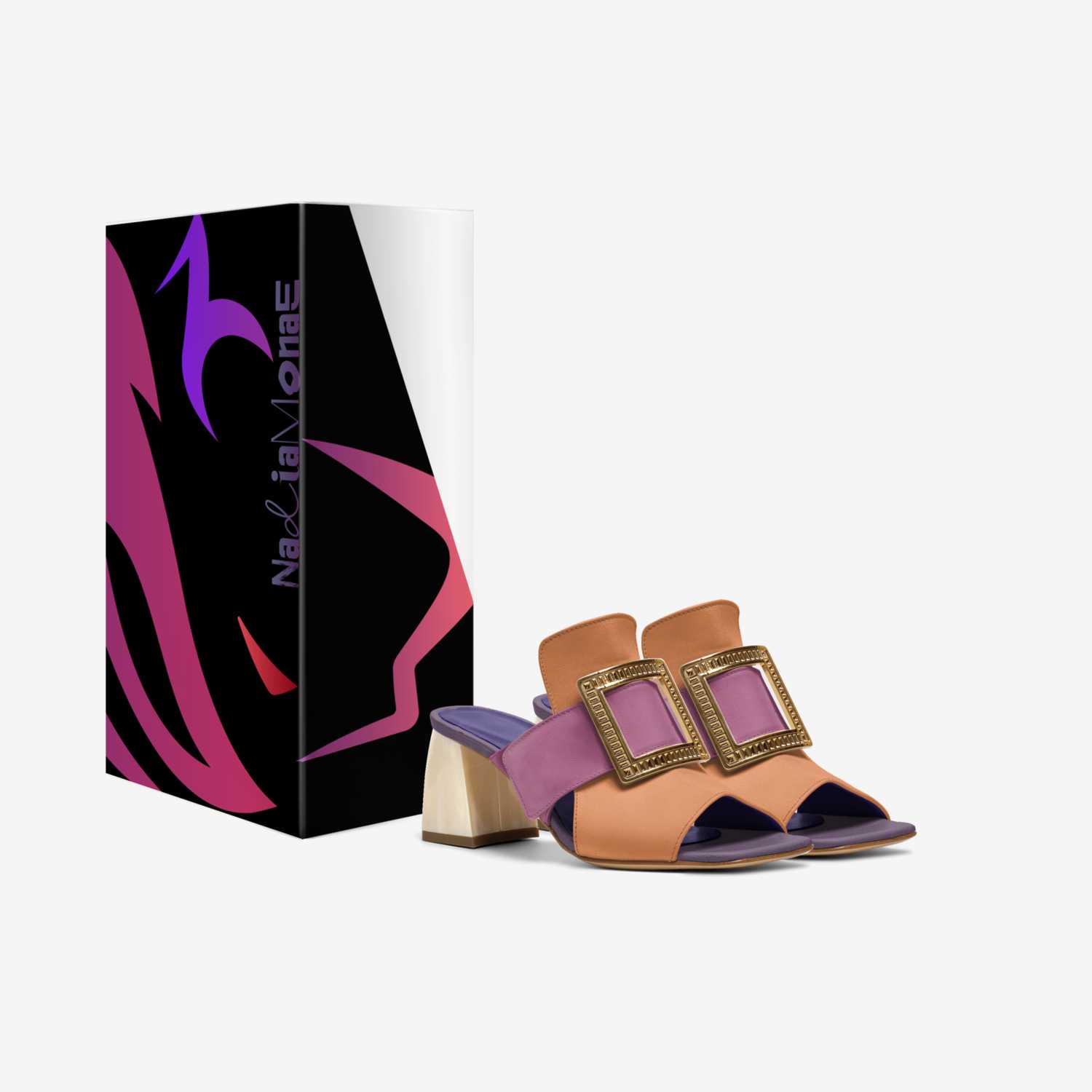 NadiaMonae custom made in Italy shoes by Nadia Monae | Box view