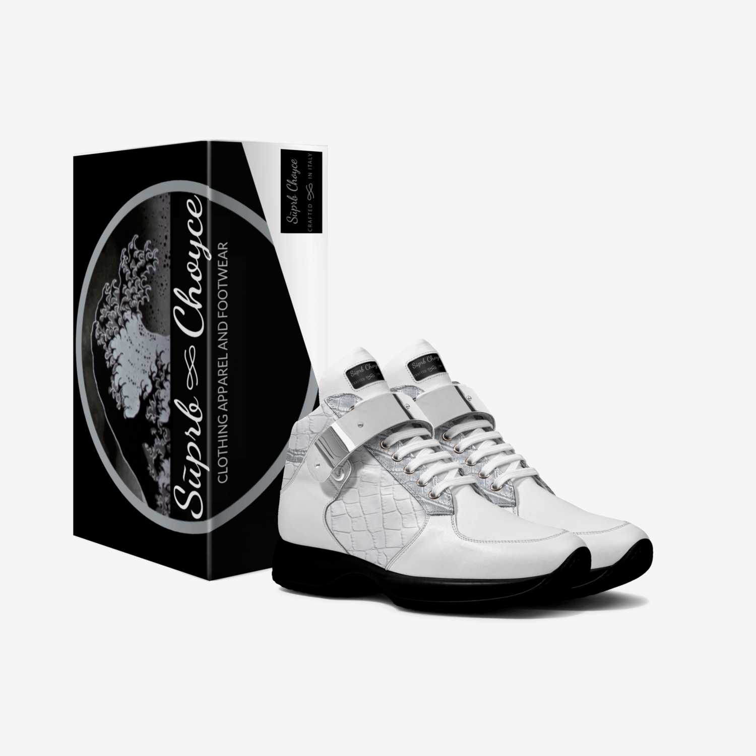 Sūprb Choyce custom made in Italy shoes by Omari Choyce | Box view