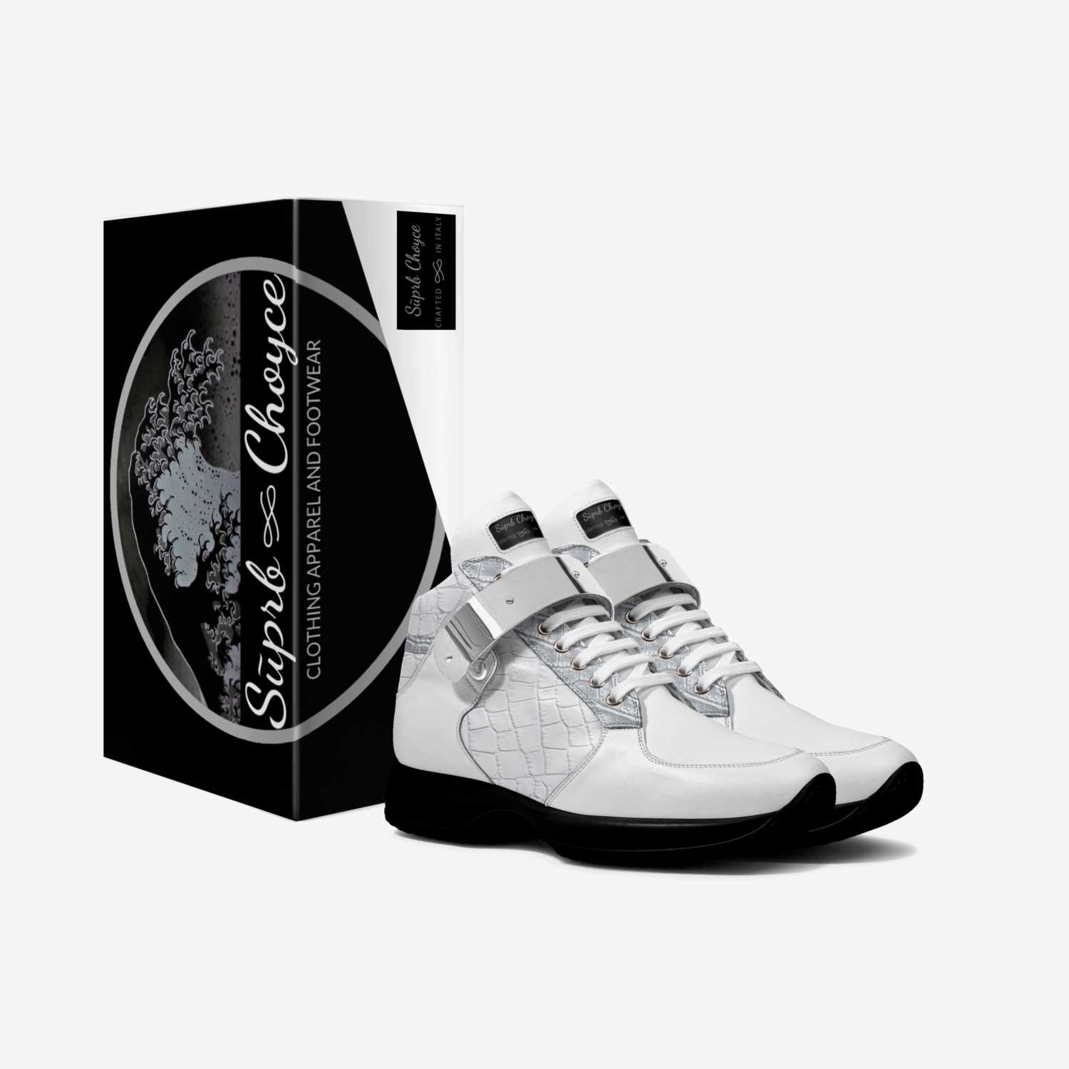 Sūprb Choyce custom made in Italy shoes by Omari Choyce | Box view