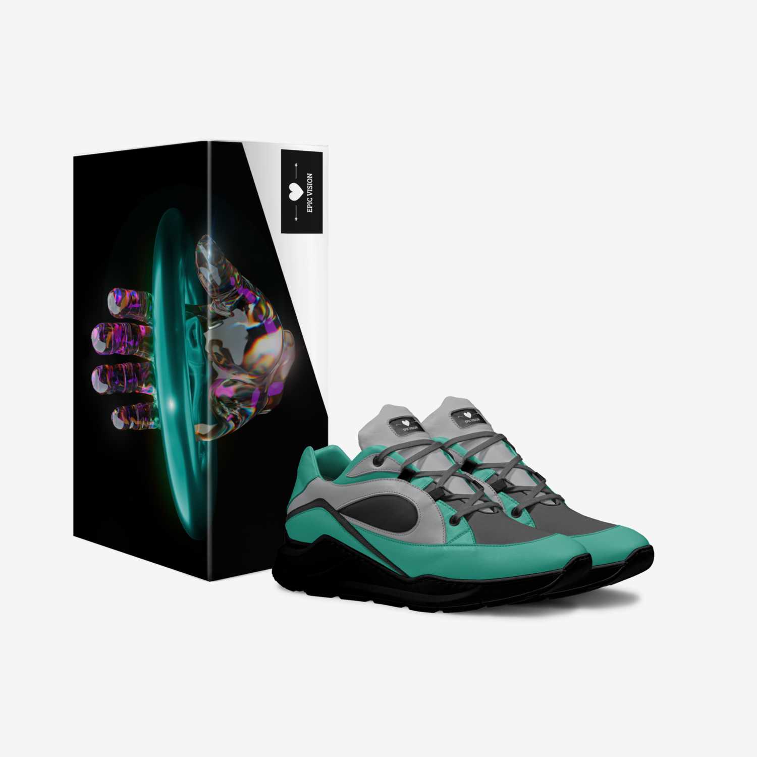 Epic Vision custom made in Italy shoes by Ciera Cole | Box view