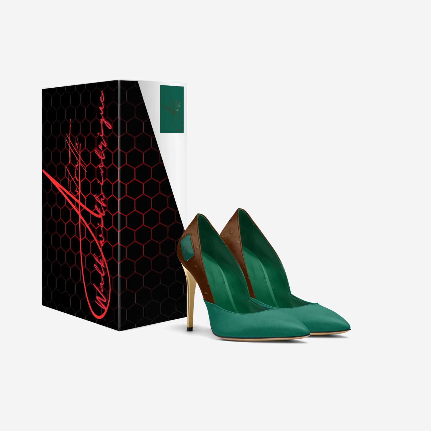 Luigina 19.29 custom made in Italy shoes by Tiffany Guido | Box view