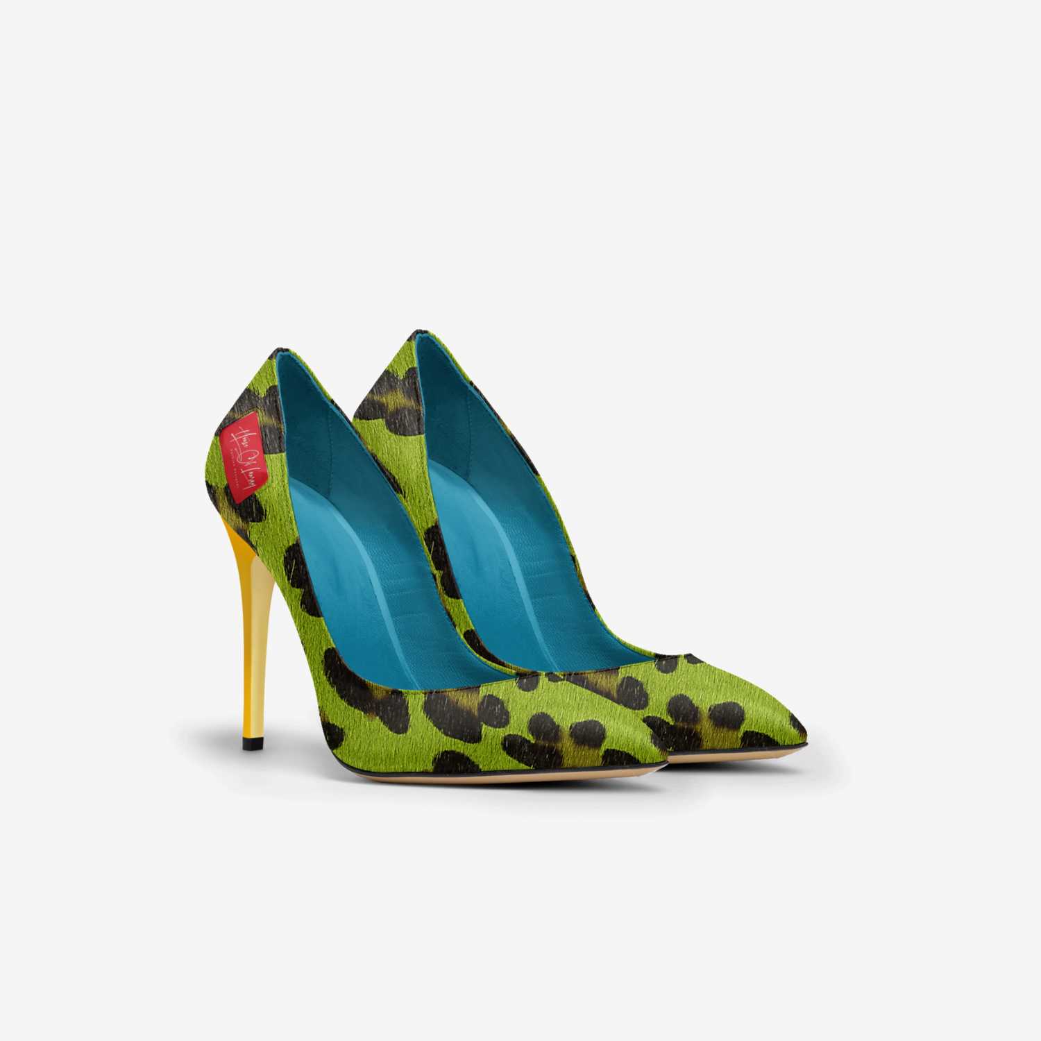 Jai Nubia custom made in Italy shoes by Colette Bates | Double view