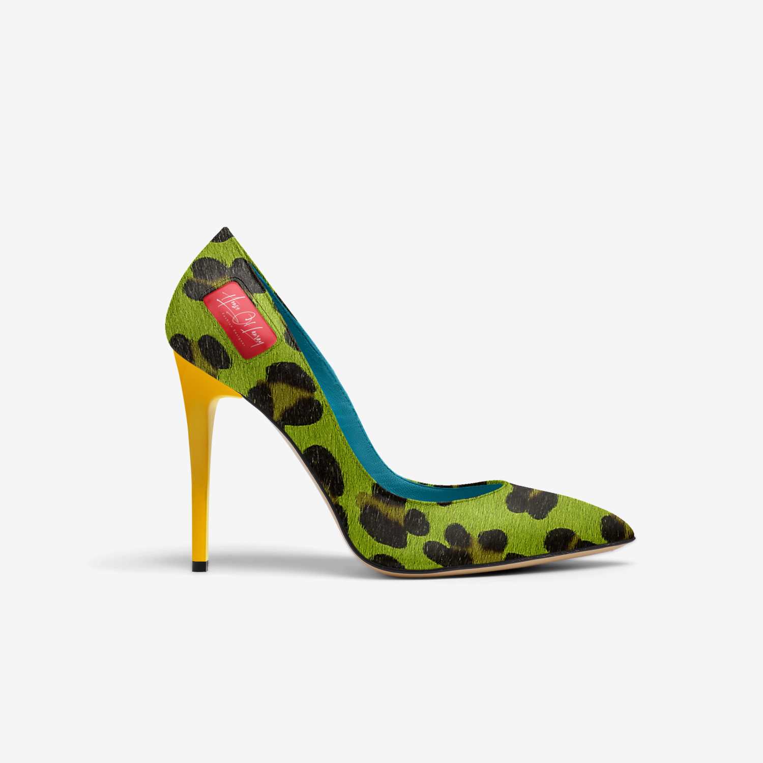 Jai Nubia custom made in Italy shoes by Colette Bates | Side view