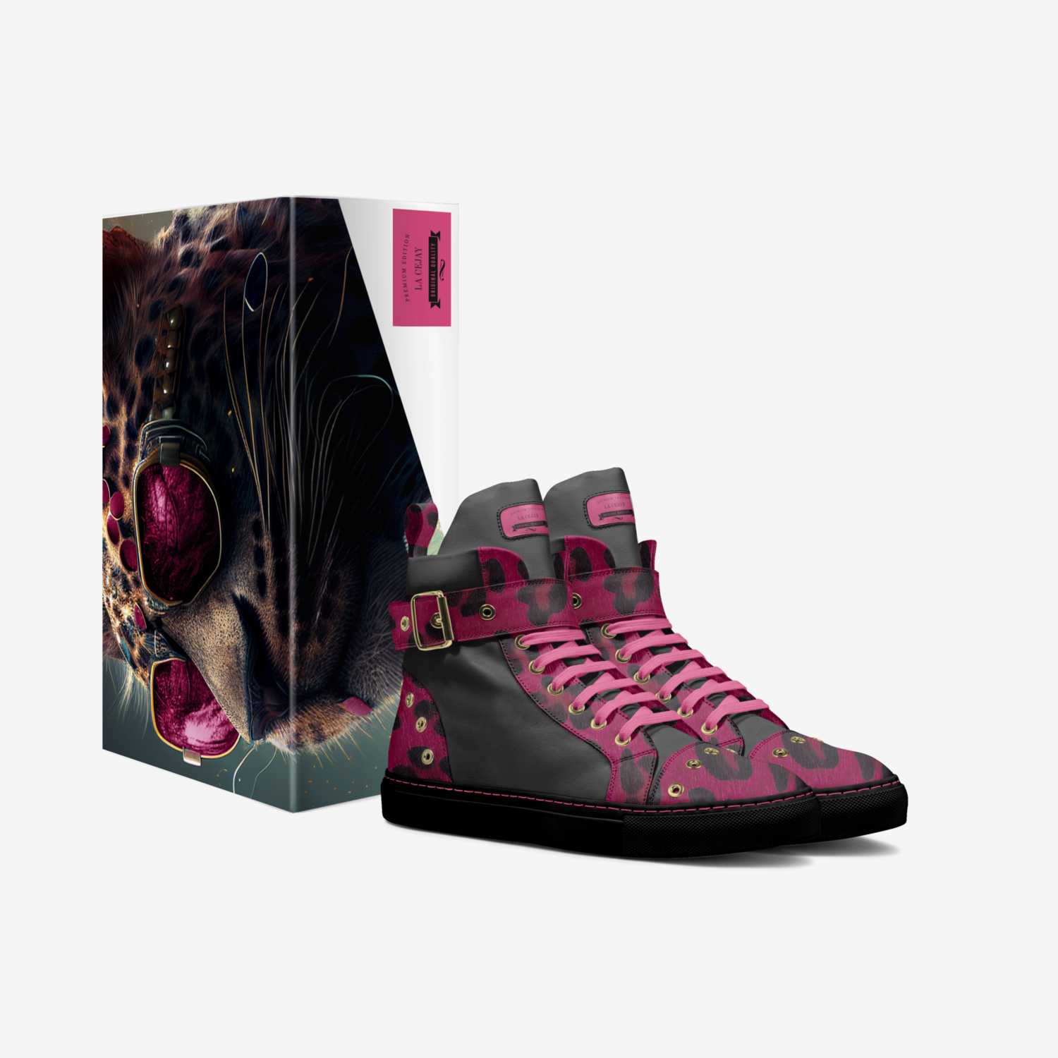 La CeJay custom made in Italy shoes by Lashawna Johnson | Box view