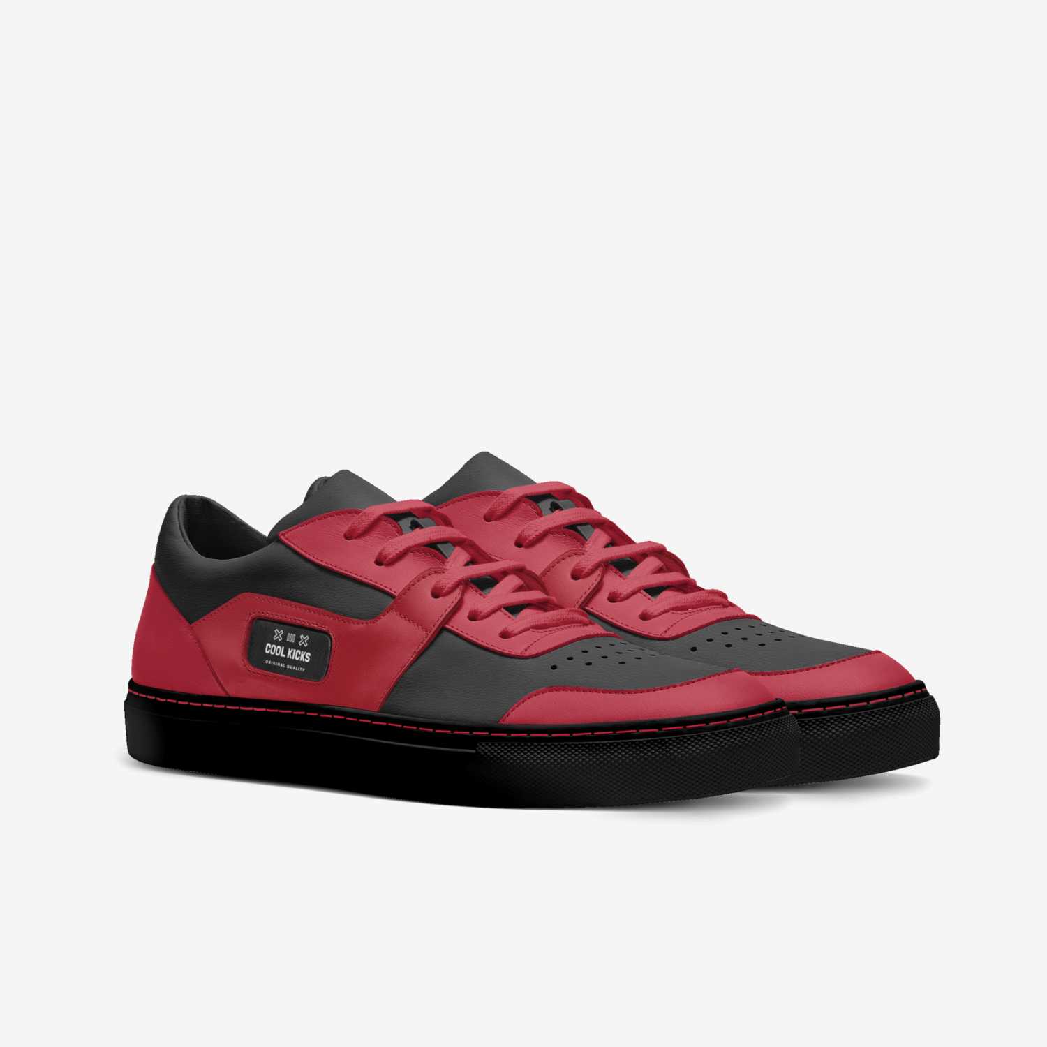 Cool kicks custom made in Italy shoes by Seke Willis | Double view