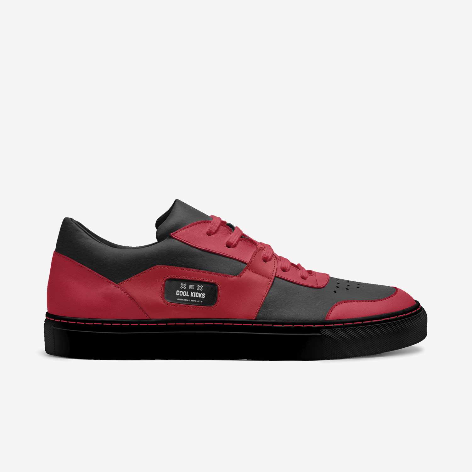 Cool kicks custom made in Italy shoes by Seke Willis | Side view