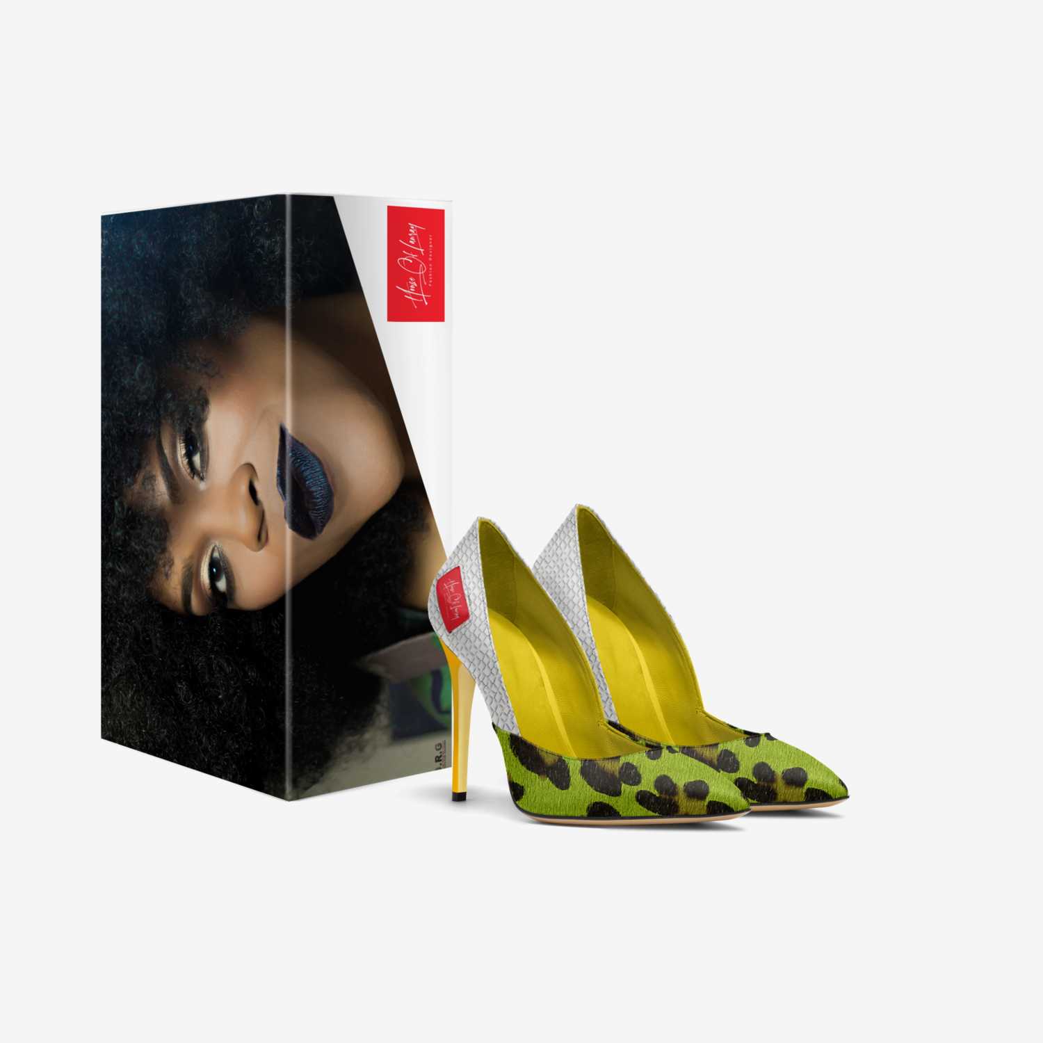 Ann Nubia  custom made in Italy shoes by Colette Bates | Box view