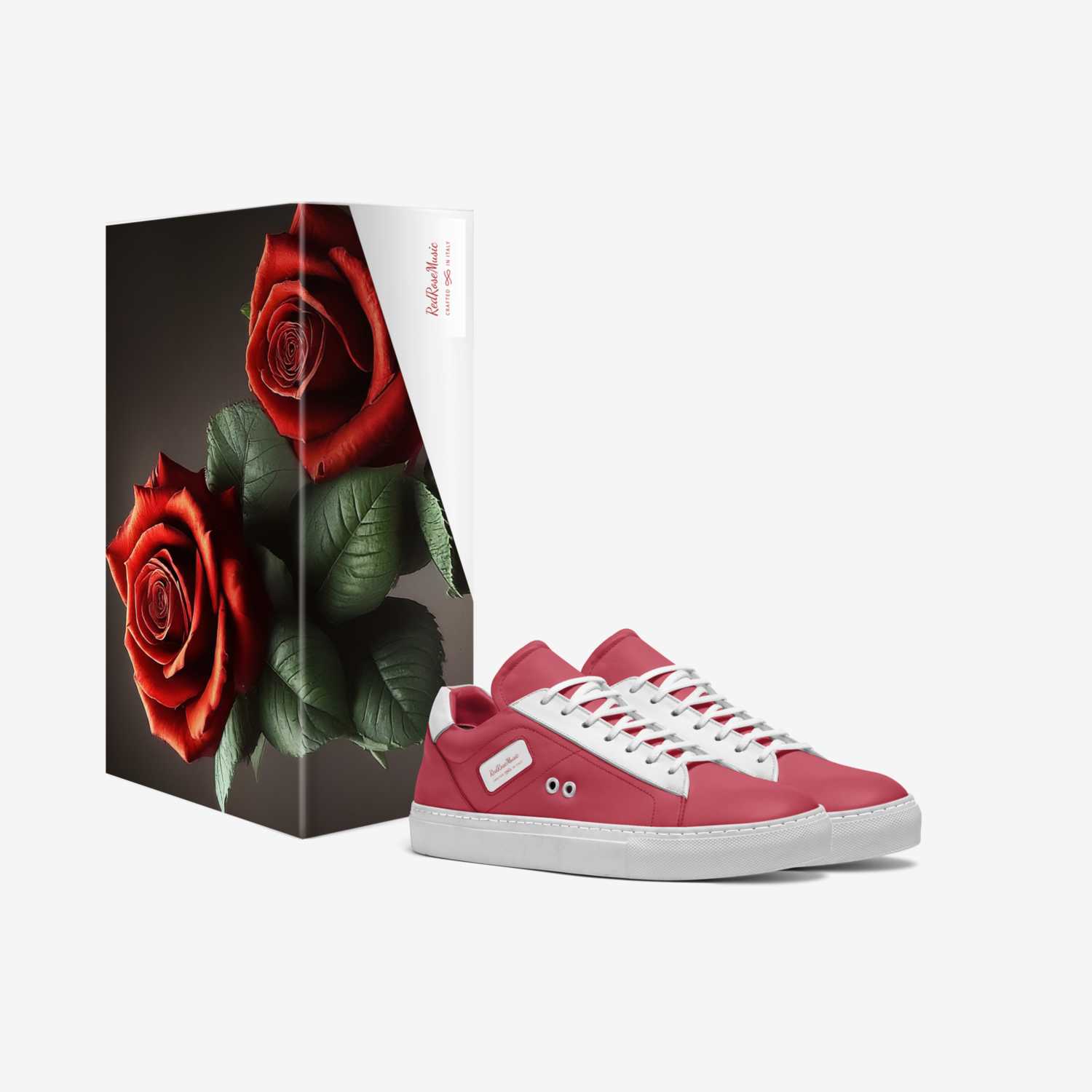 RedRoseMusic  custom made in Italy shoes by Queen Diva | Box view