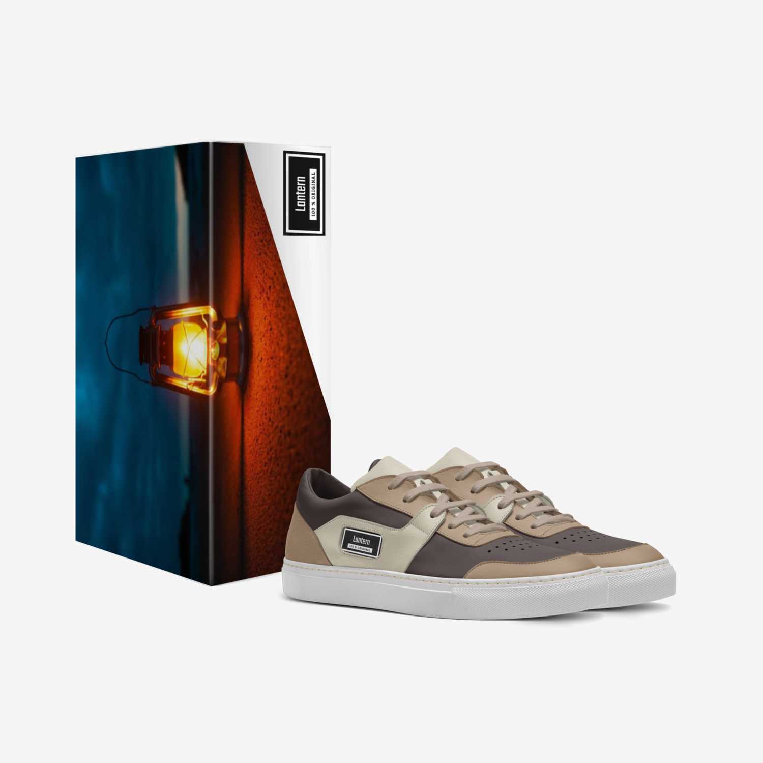 Lantern custom made in Italy shoes by Theophilus Benjamin | Box view