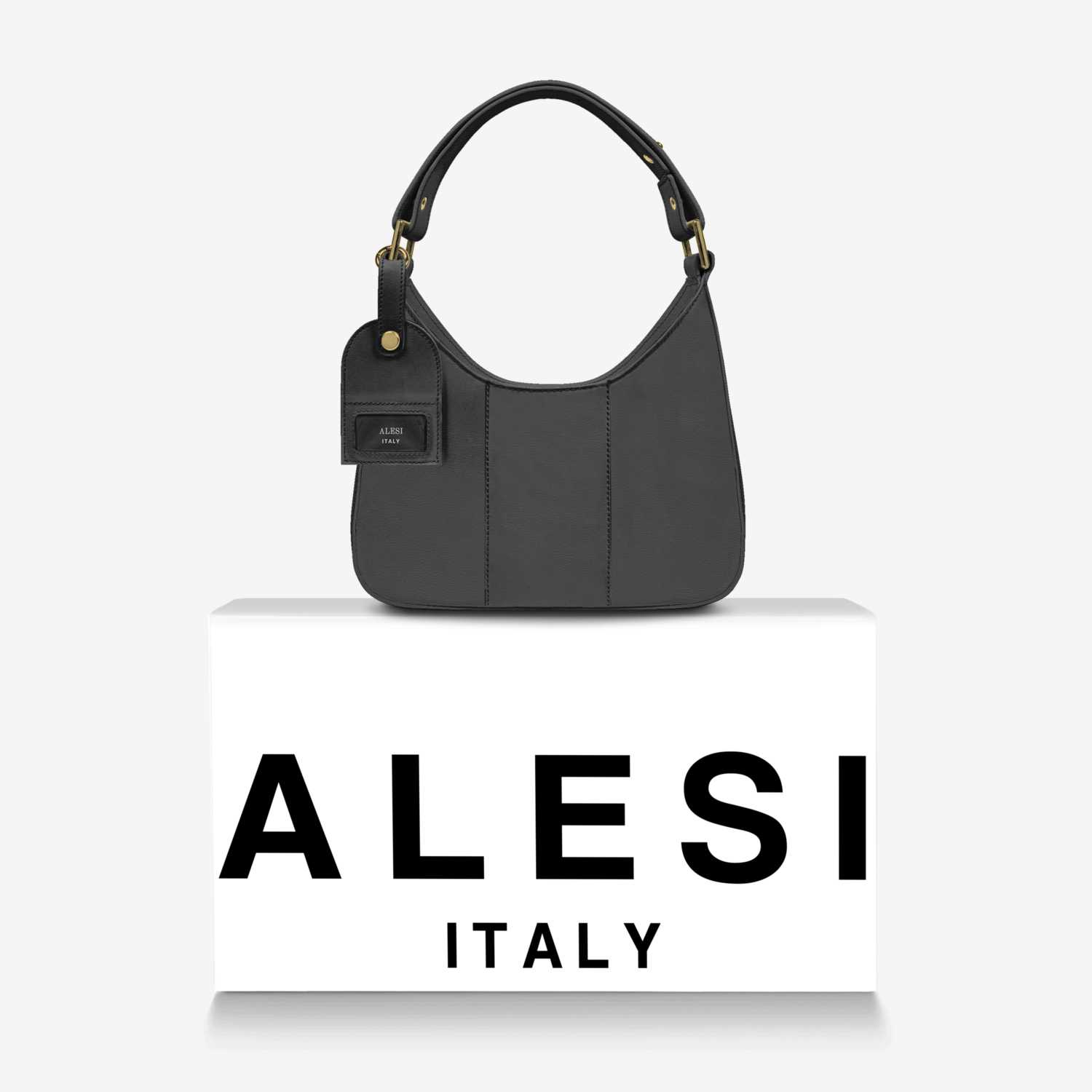 ALESI BAG custom made in Italy design by Lonanthony Parker | Over box view