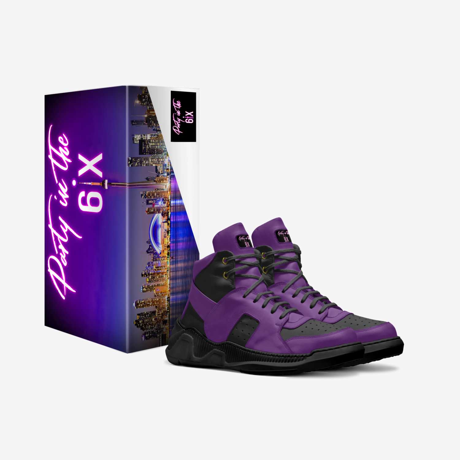 Party in the 6ix custom made in Italy shoes by Blaine Walker | Box view