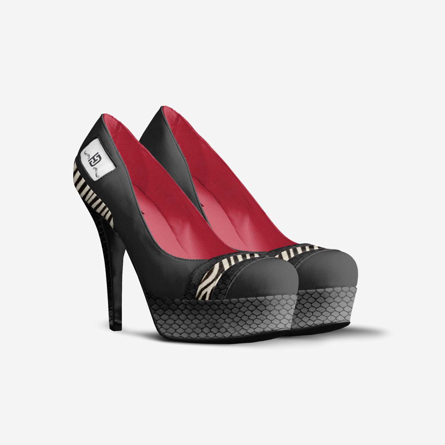 Luxury Colour Très custom made in Italy shoes by Jonathan Ellison | Double view