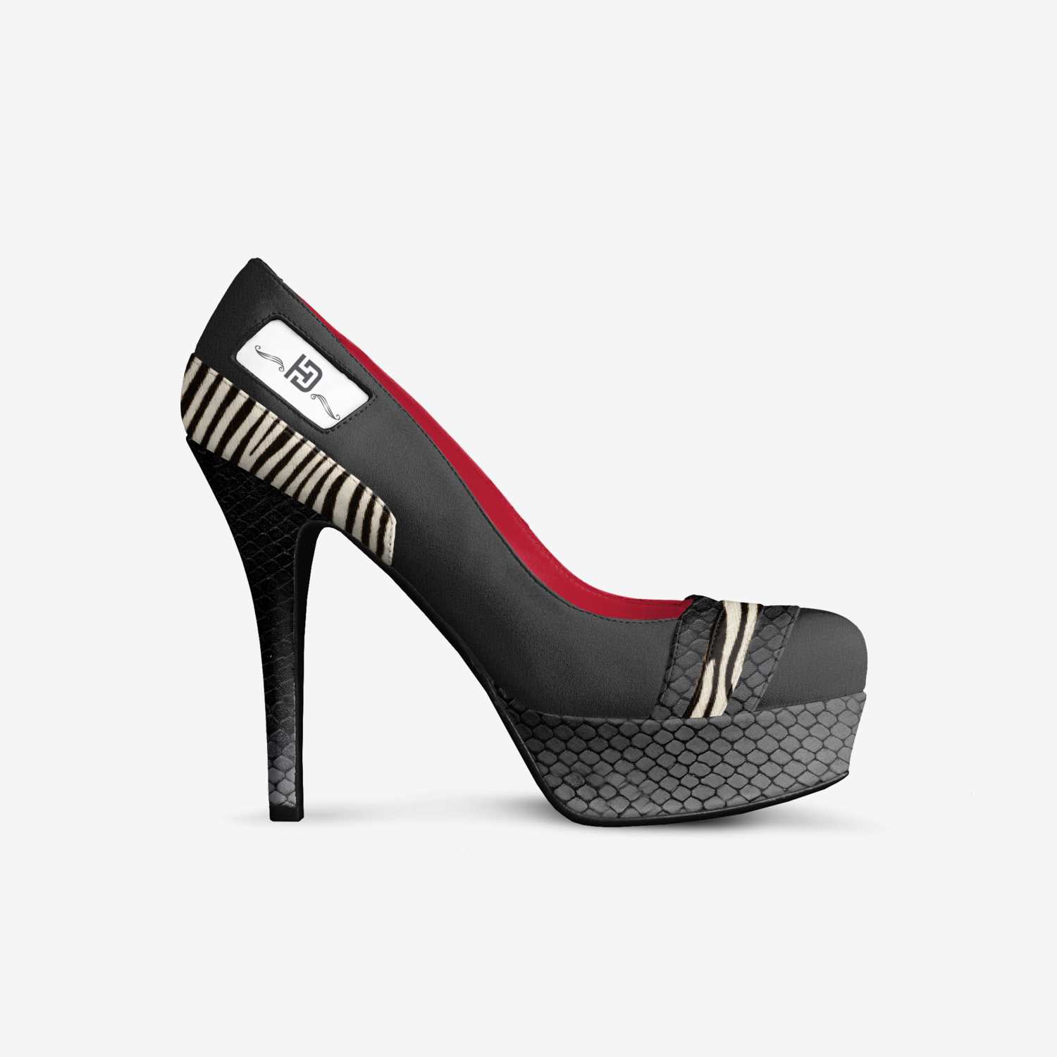 Luxury Colour Très custom made in Italy shoes by Jonathan Ellison | Side view