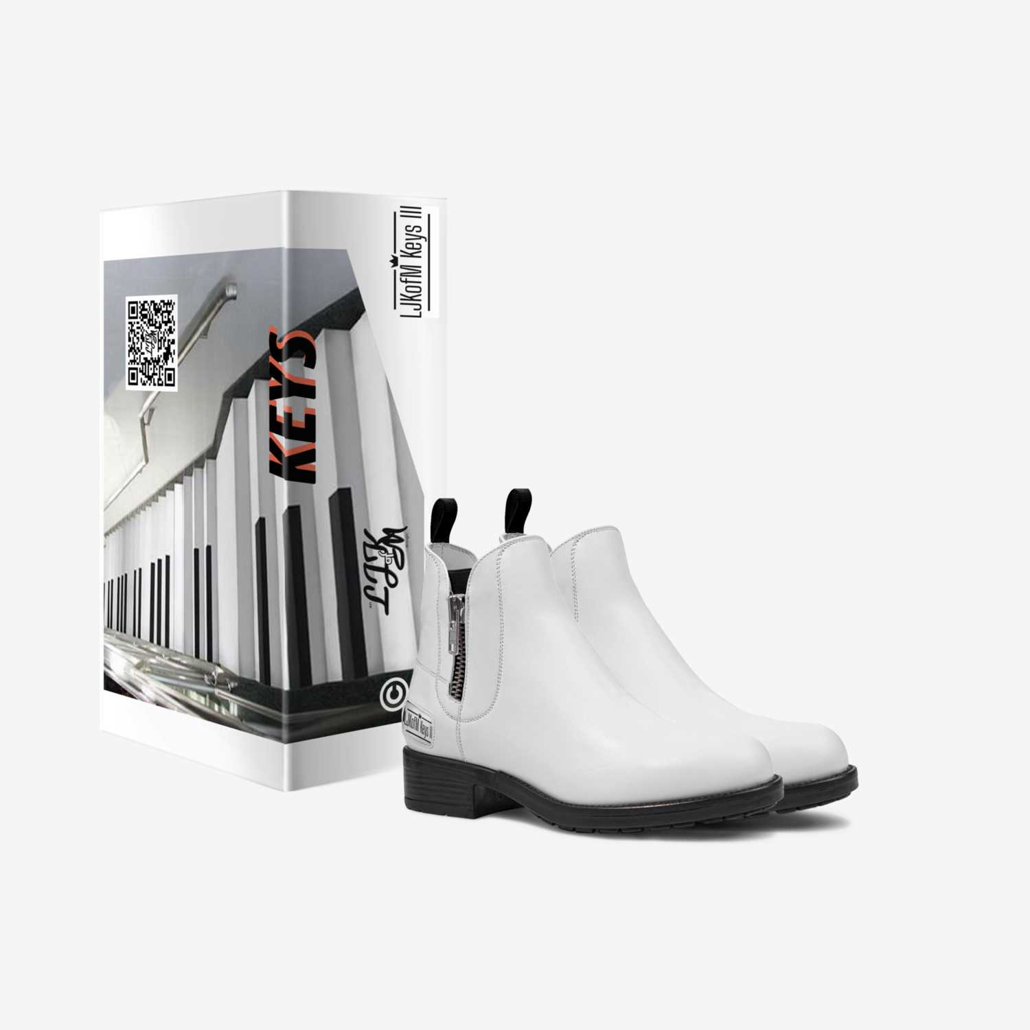 LJKofM Keys III custom made in Italy shoes by Jacqueline J Spratley | Box view