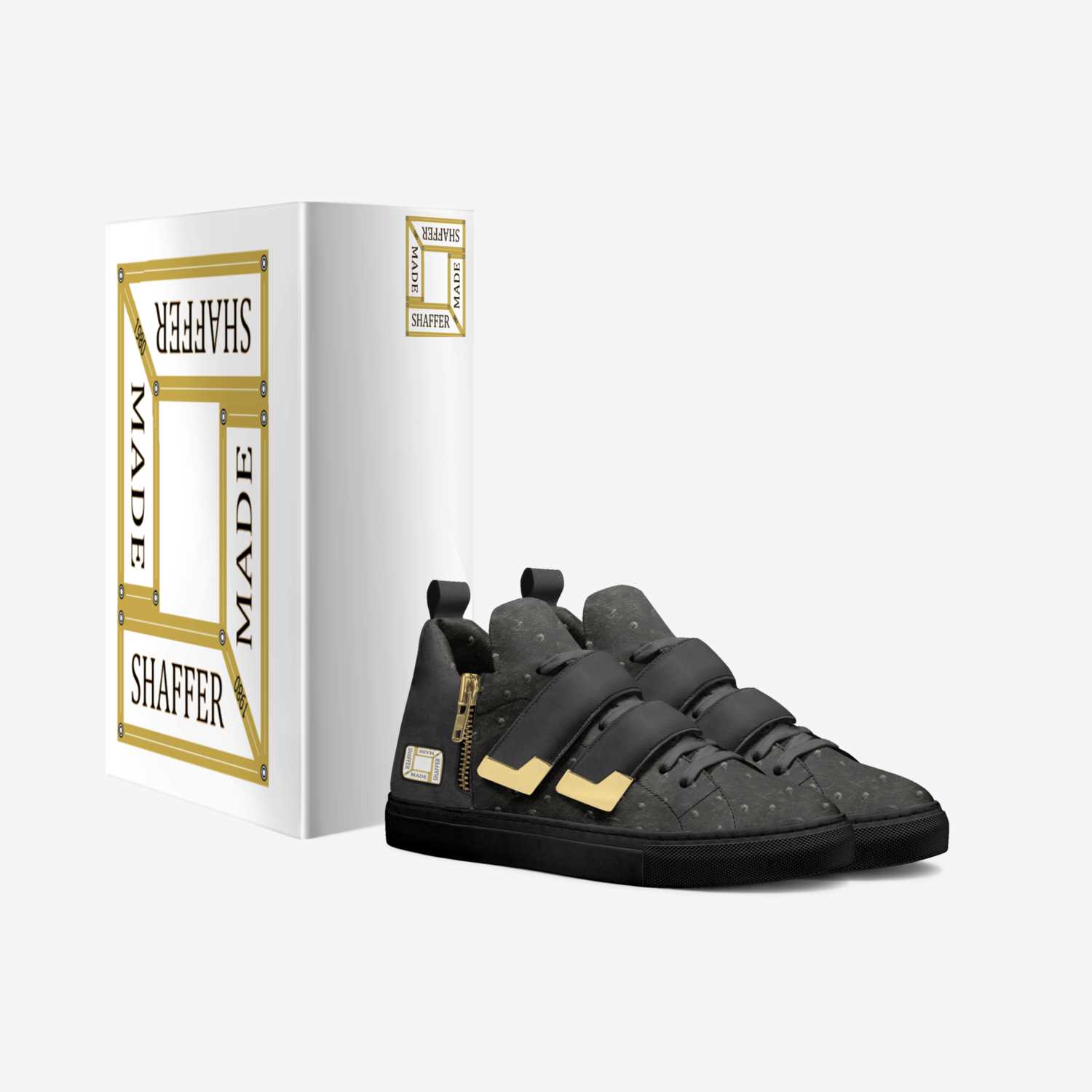 SHAFFERMADE STEPPY custom made in Italy shoes by Mack Shaffer | Box view