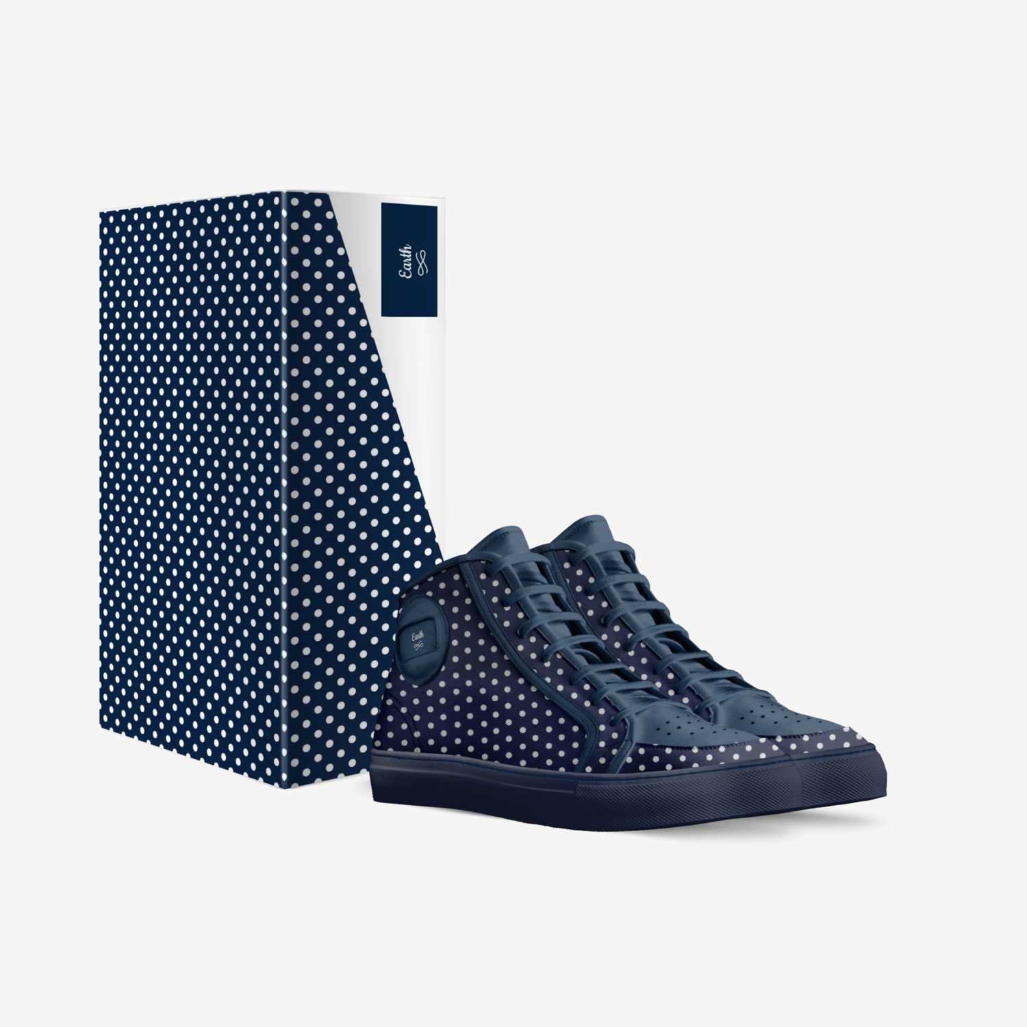 EARTH  custom made in Italy shoes by King Roderick Mcbain | Box view